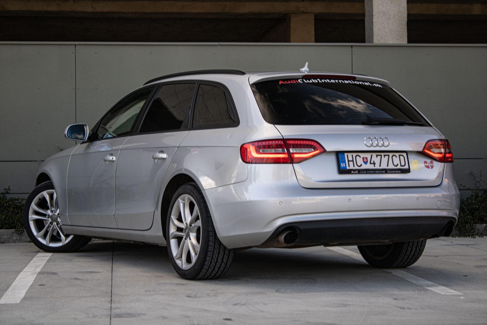 2012 AUDI A4, strieborná kombi, 191 100 km