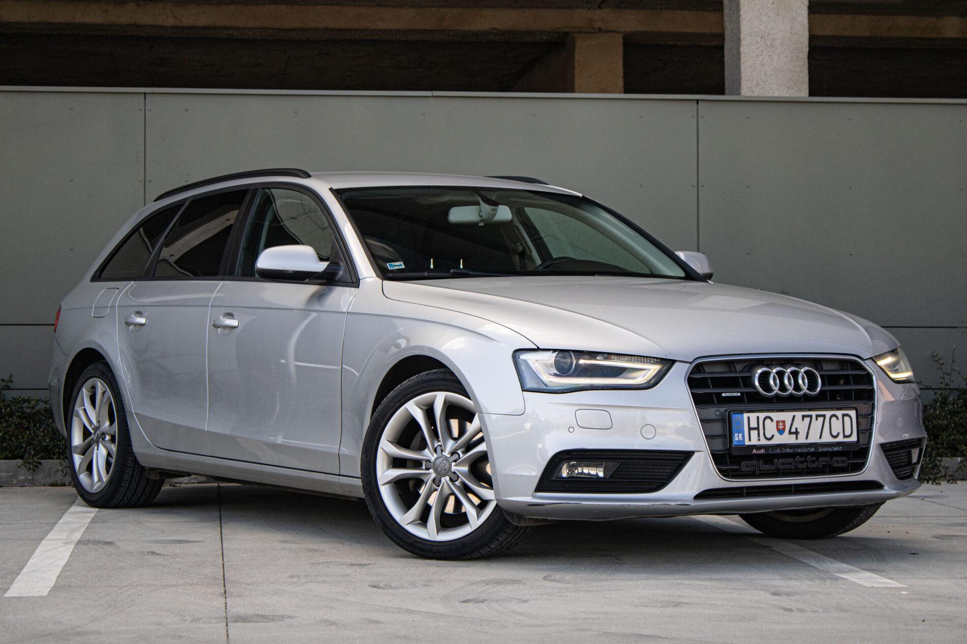 2012 AUDI A4, strieborná kombi, 191 100 km