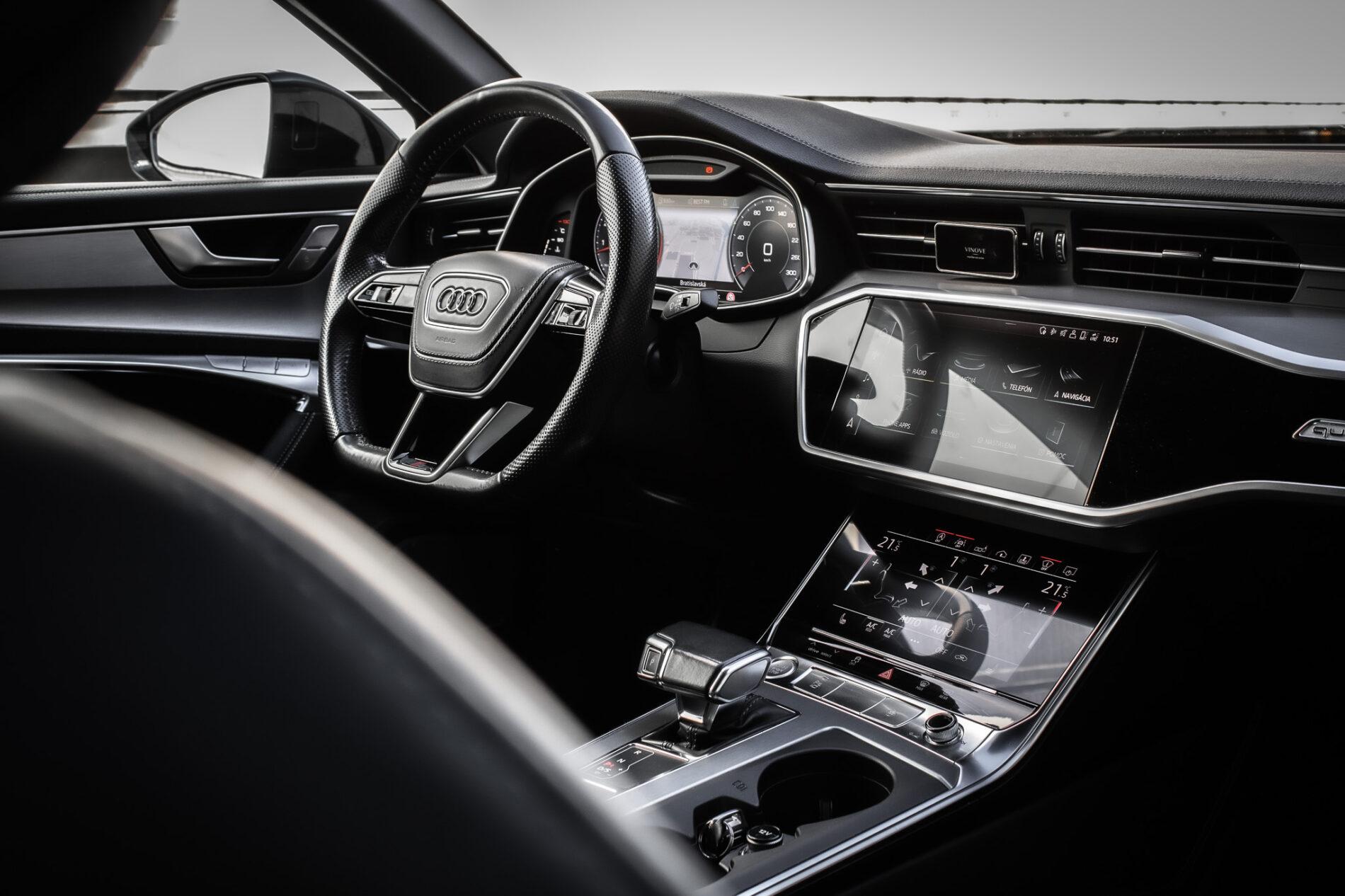 2018 AUDI A6, čierna sedan, 239 850 km