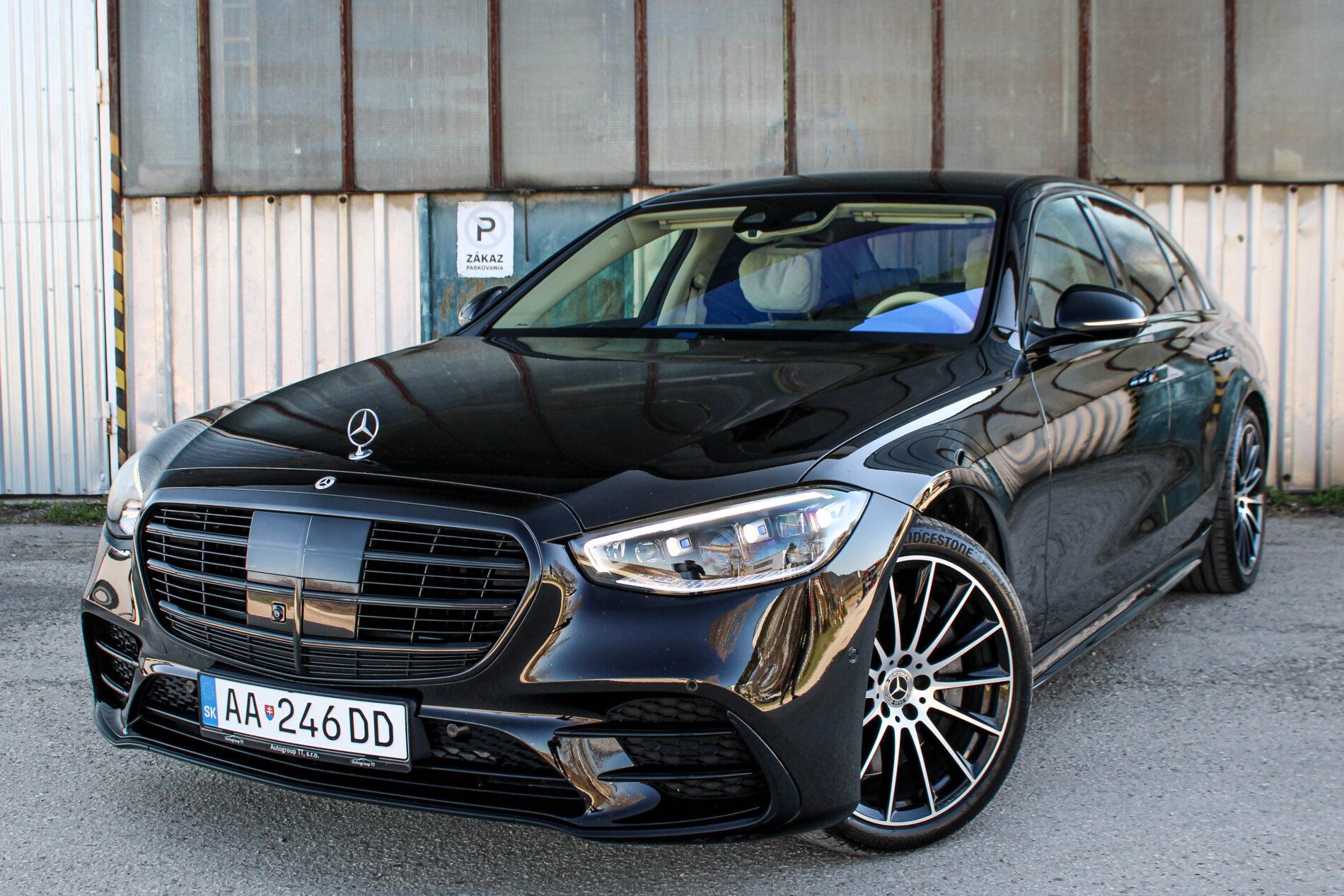 2021 Mercedes-Benz S 400d, čierna sedan, 82 099 km