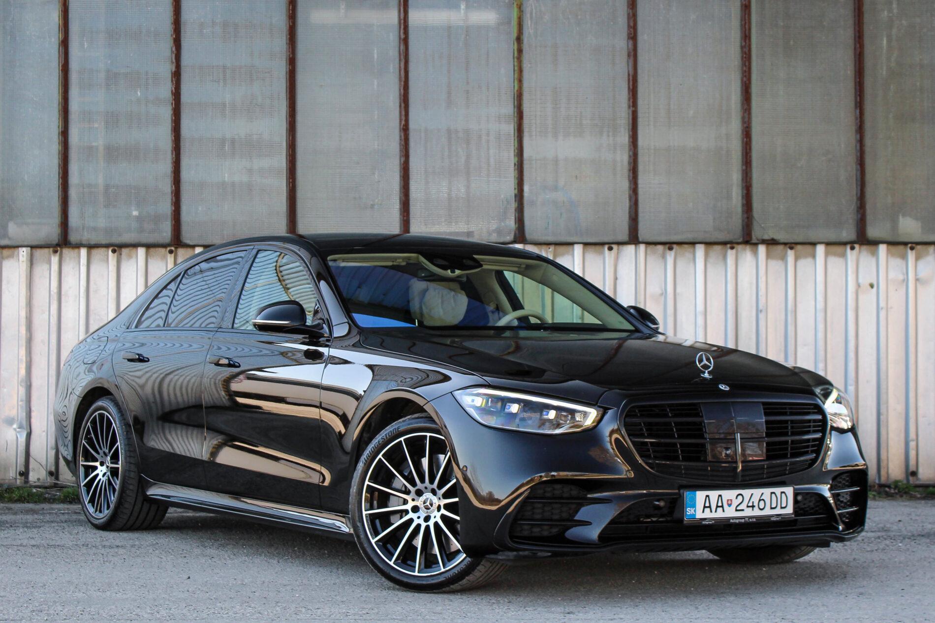 2021 Mercedes-Benz S 400d, čierna sedan, 82 099 km