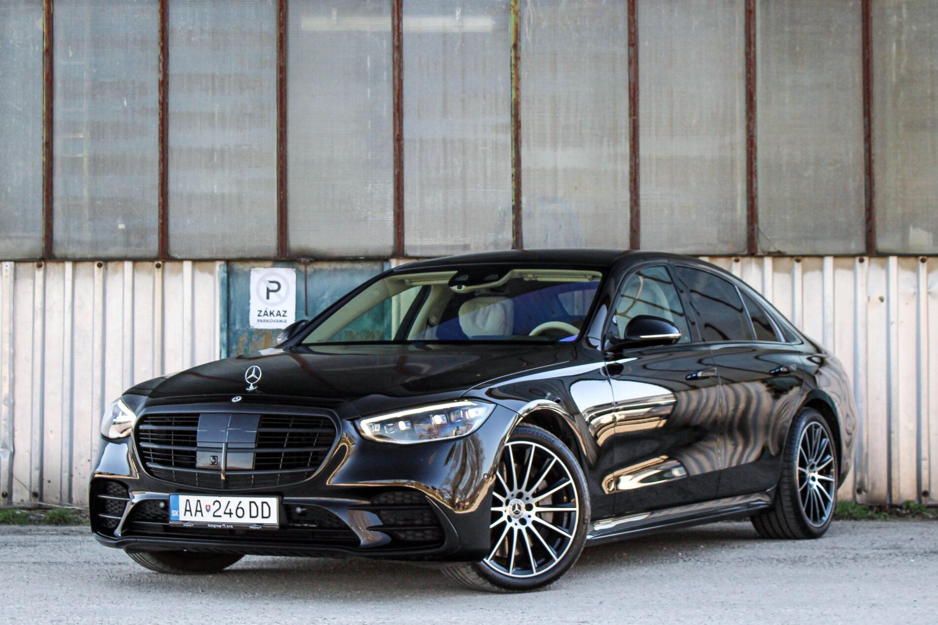 2021 Mercedes-Benz S 400d, čierna sedan, 82 099 km