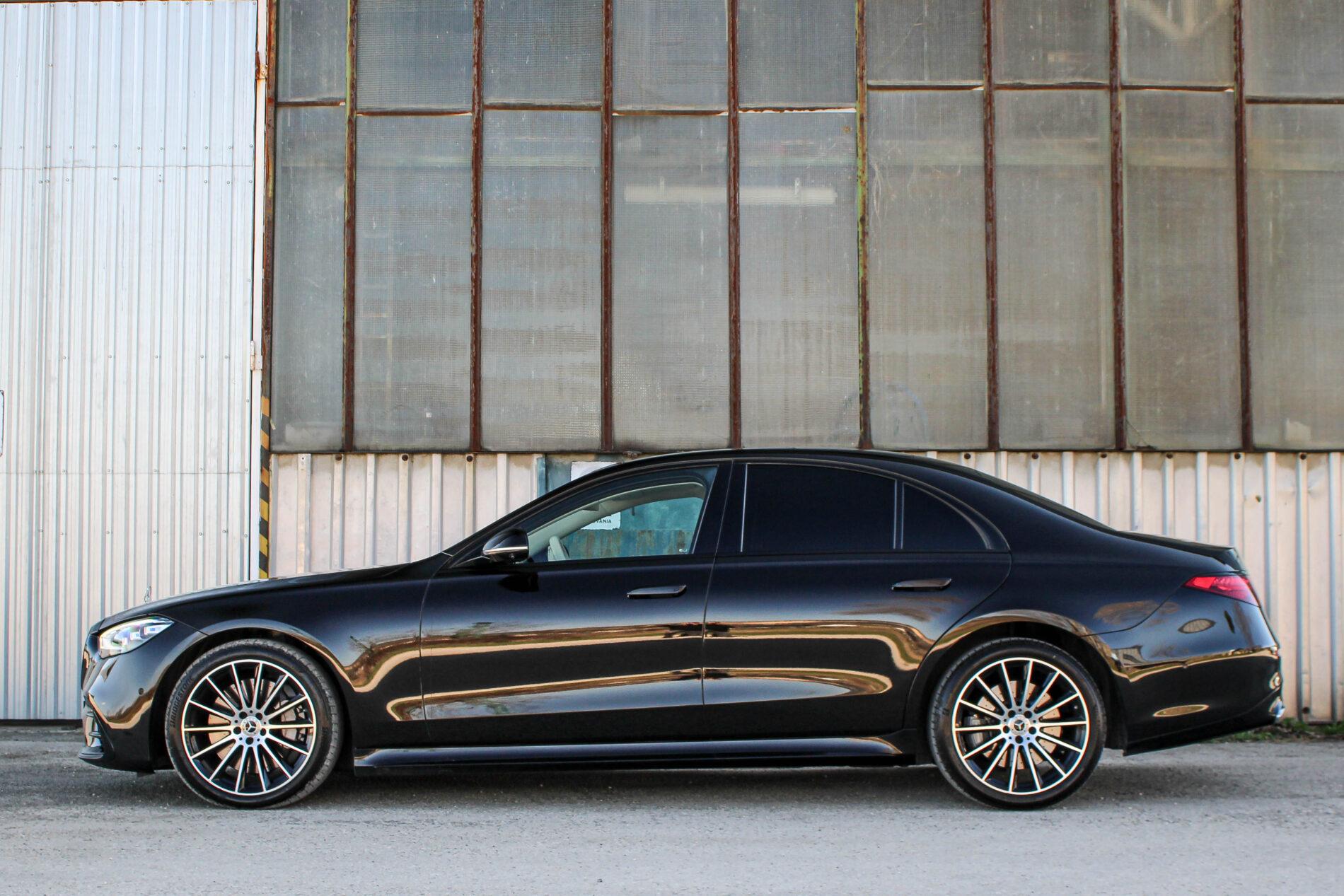2021 Mercedes-Benz S 400d, čierna sedan, 82 099 km