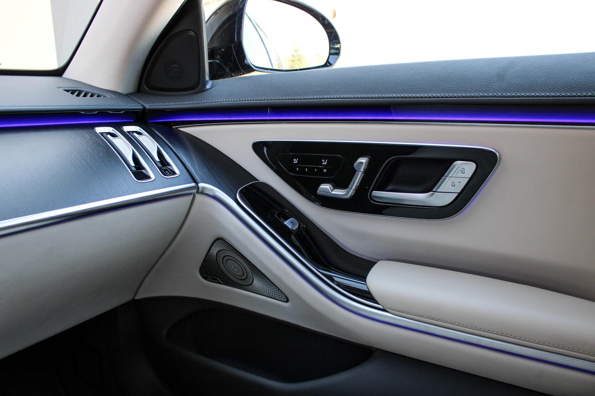 2021 Mercedes-Benz S 400d, čierna sedan, 82 099 km