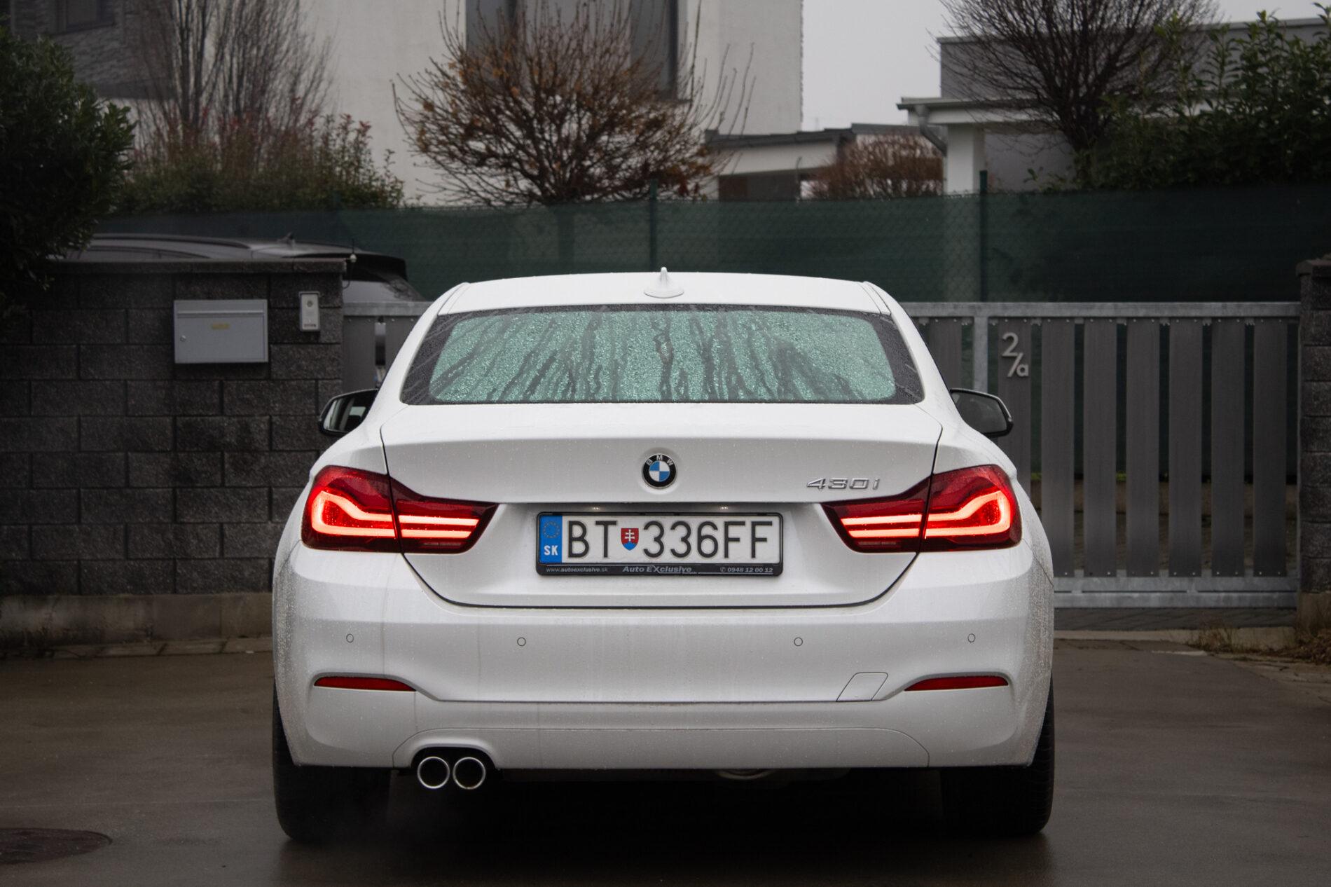 2020 BMW 430i, biela kupé, 67 237 km
