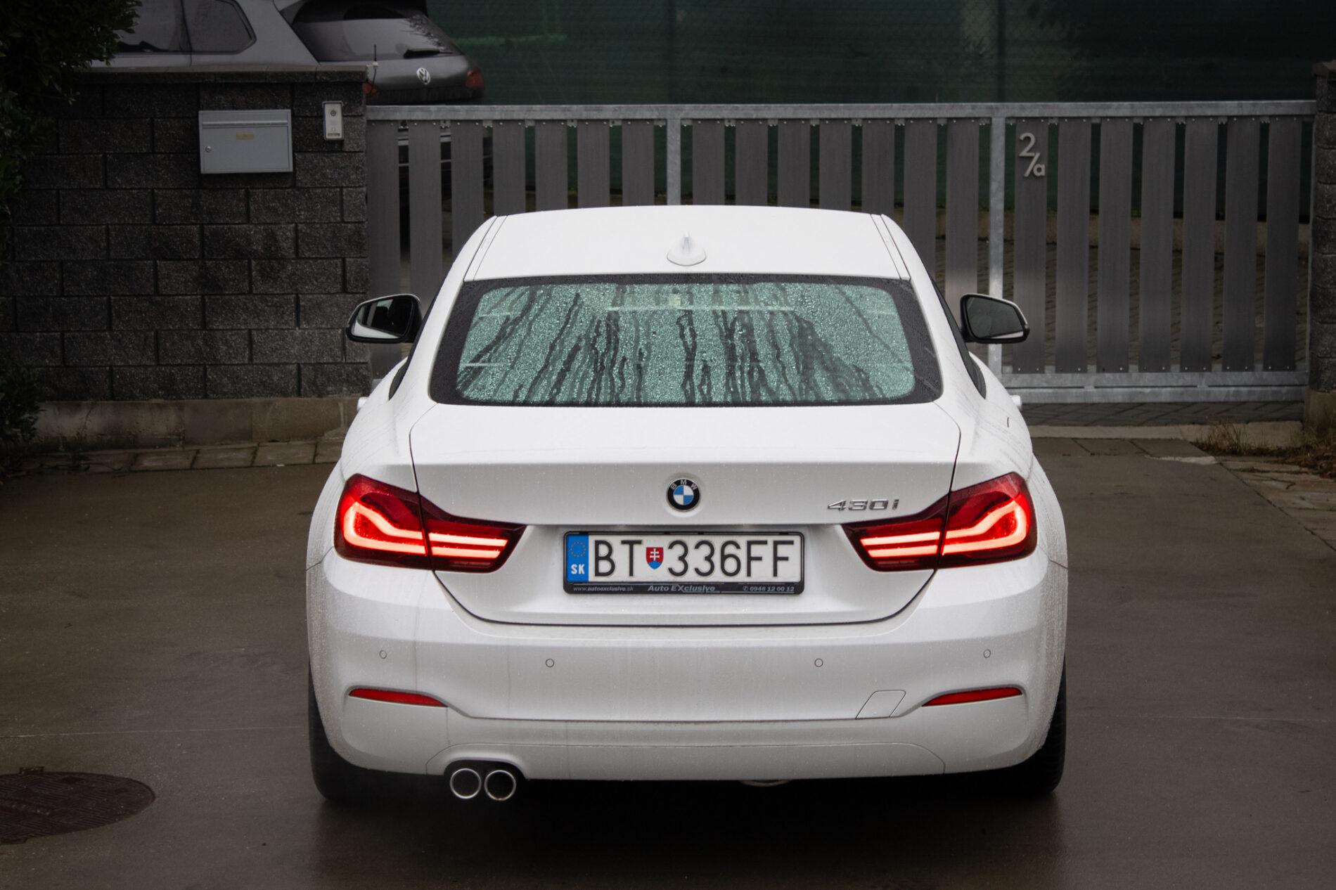 2020 BMW 430i, biela kupé, 67 237 km