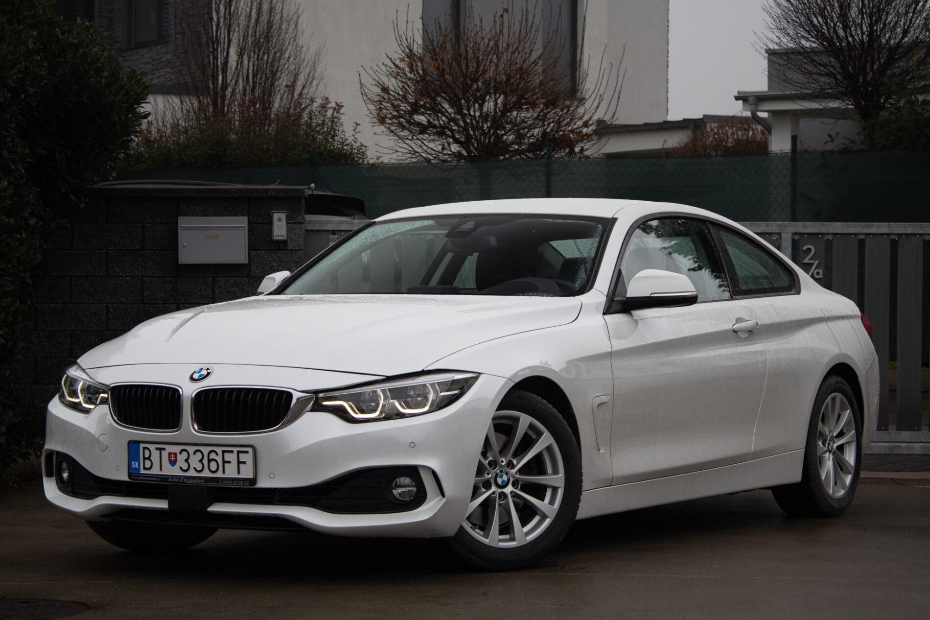 2020 BMW 430i, biela kupé, 67 237 km