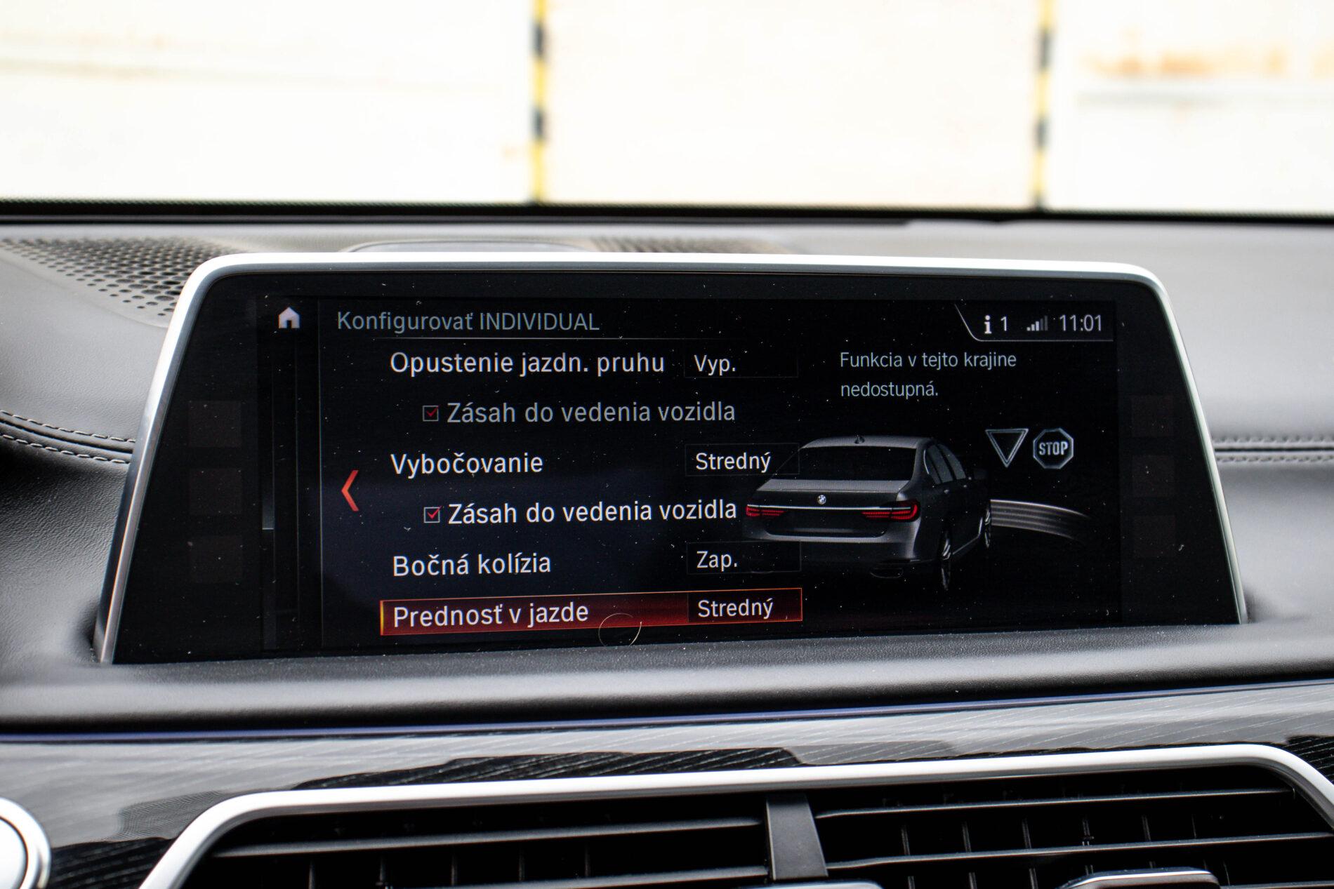 2017 BMW 740d, čierna sedan, 160 013 km