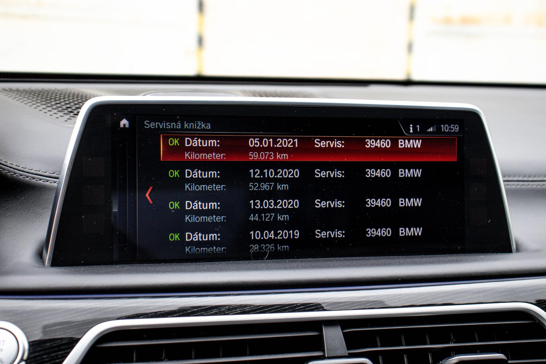 2017 BMW 740d, čierna sedan, 160 013 km