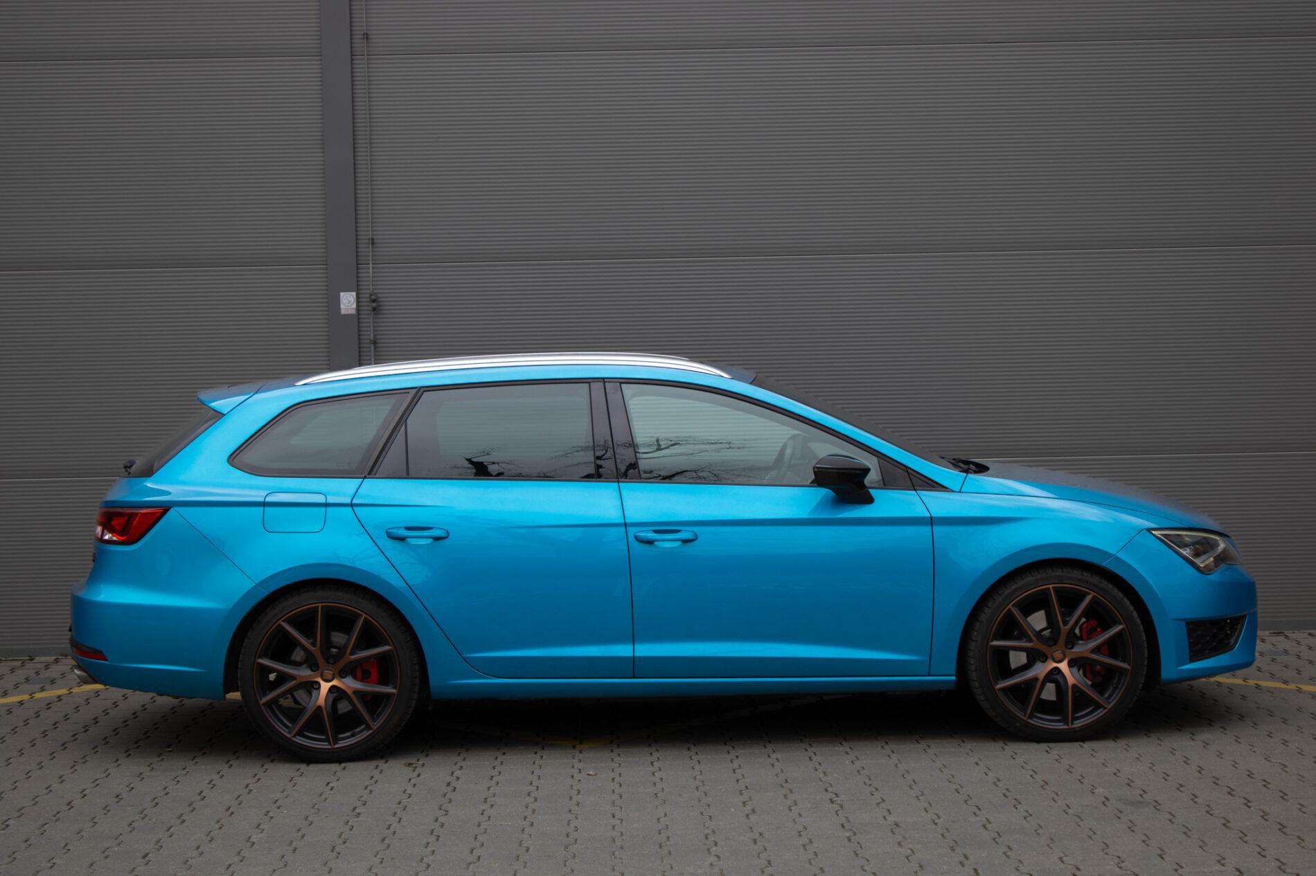 2016 Seat Leon Cupra, modrá kombi, 170 000 km