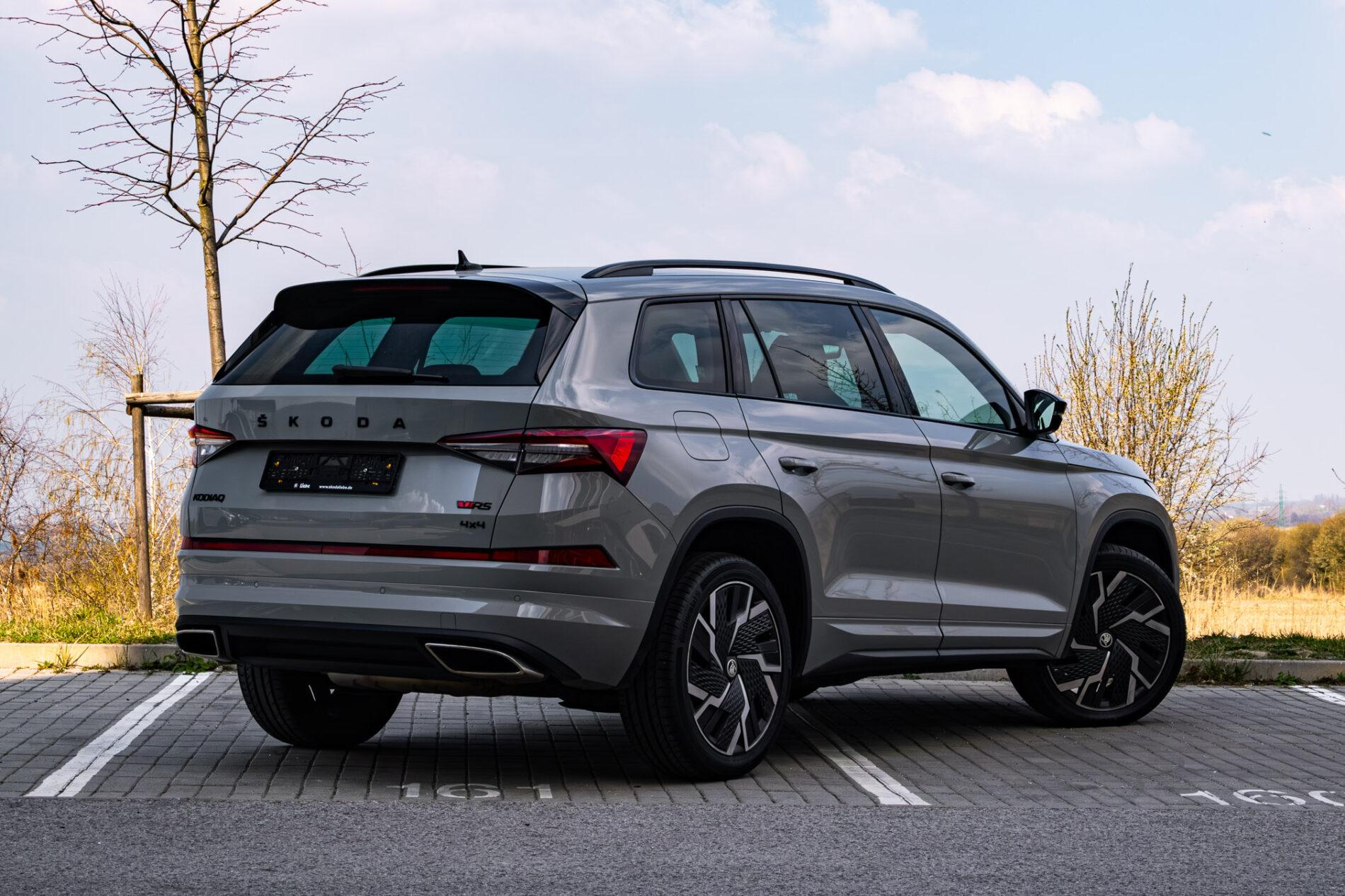 2023 Skoda Kodiaq RS, sivá suv, 35 947 km