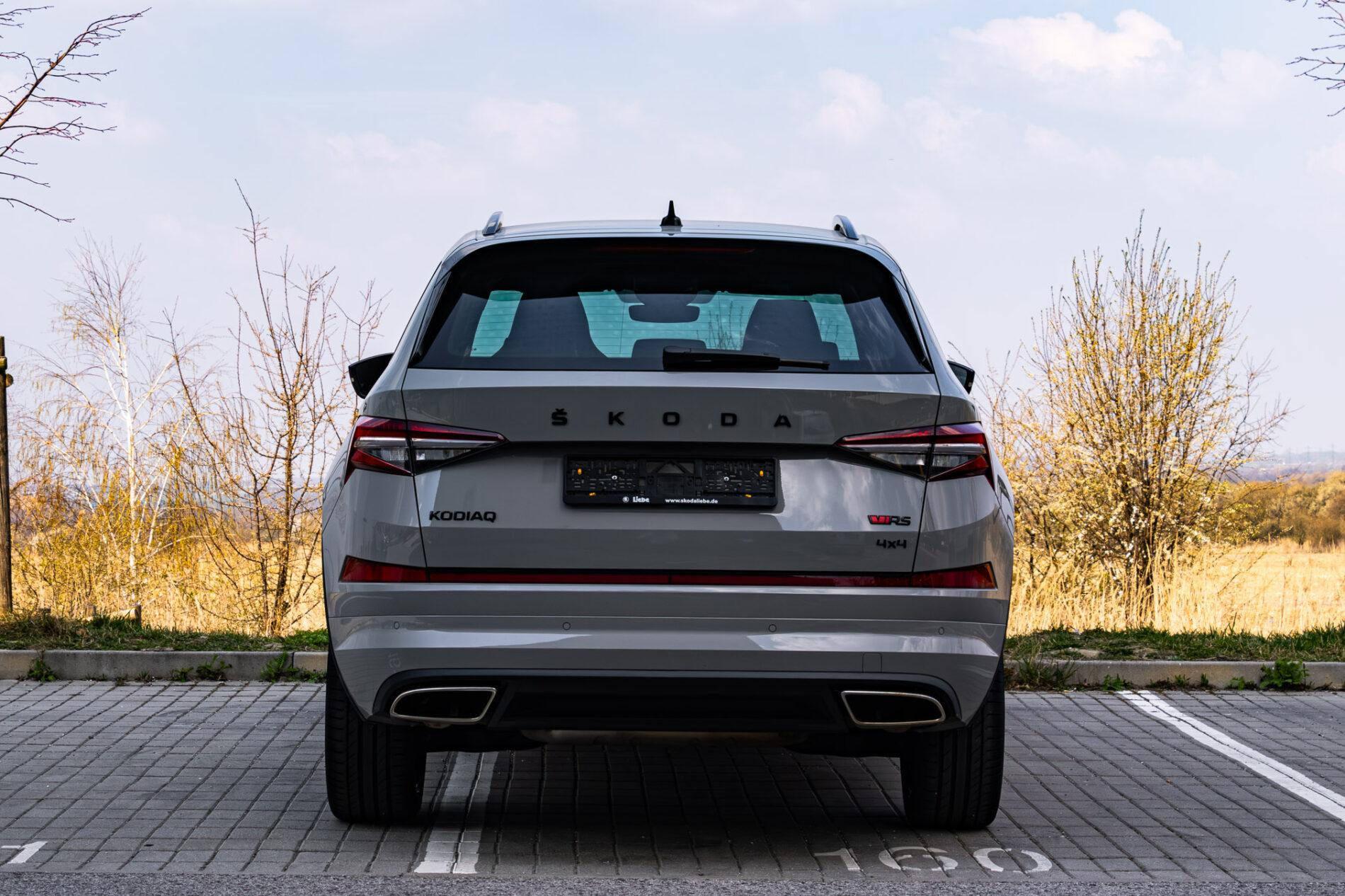 2023 Skoda Kodiaq RS, sivá suv, 35 947 km