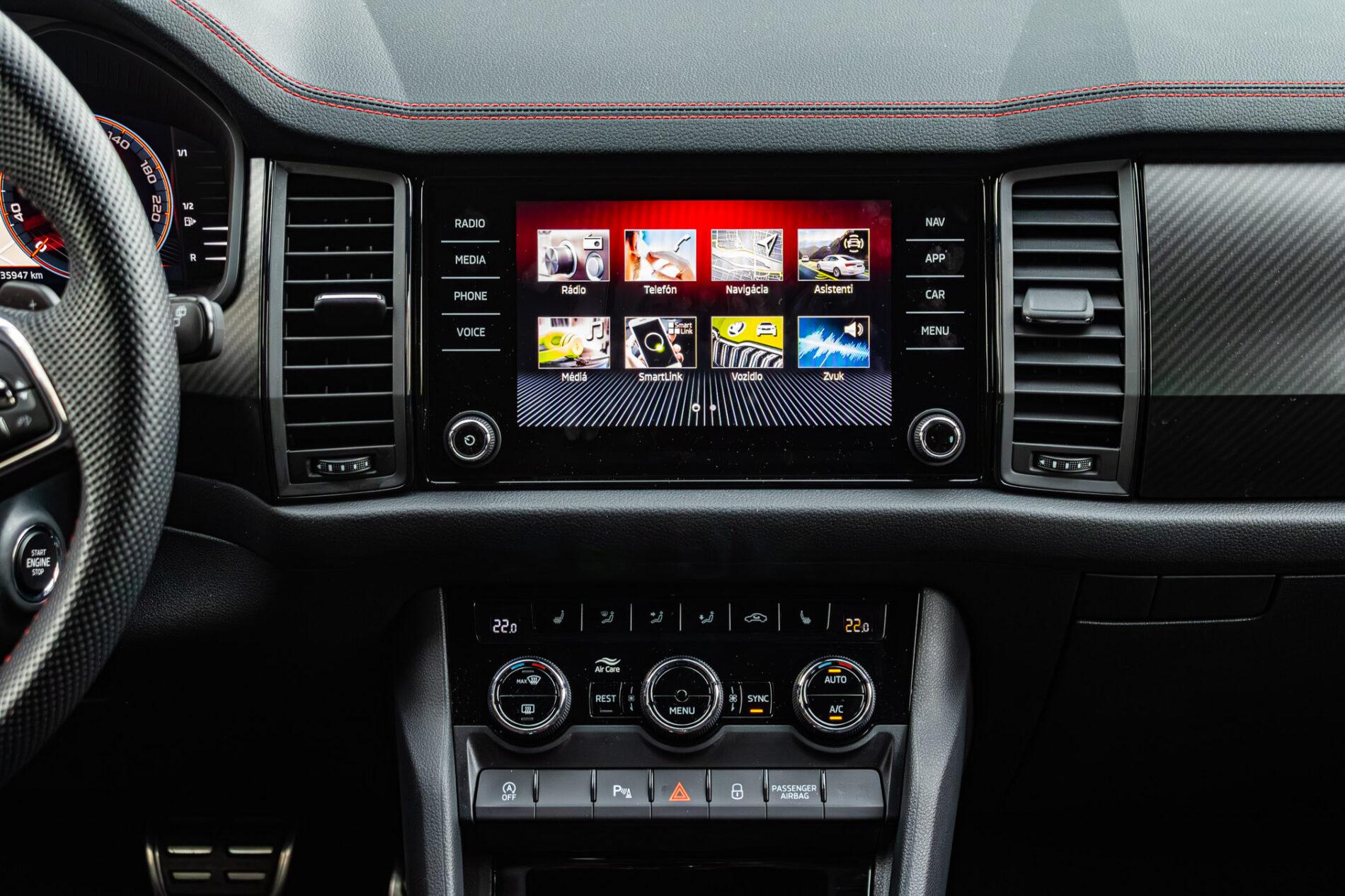 2023 Skoda Kodiaq RS, sivá suv, 35 947 km