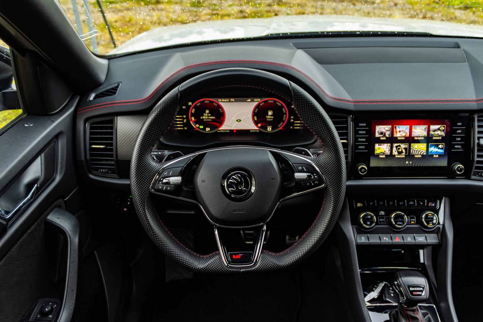 2023 Skoda Kodiaq RS, sivá suv, 35 947 km