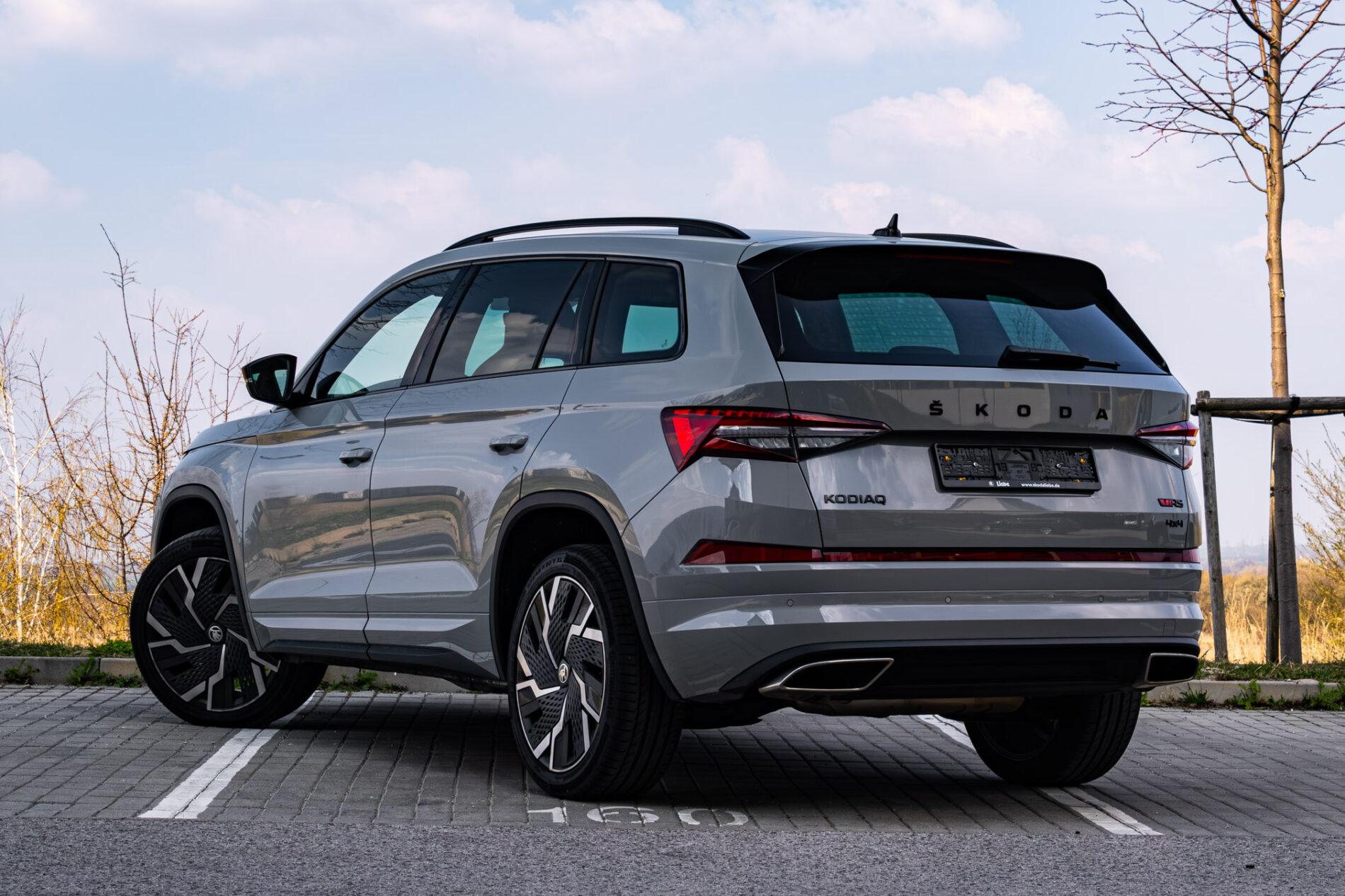 2023 Skoda Kodiaq RS, sivá suv, 35 947 km