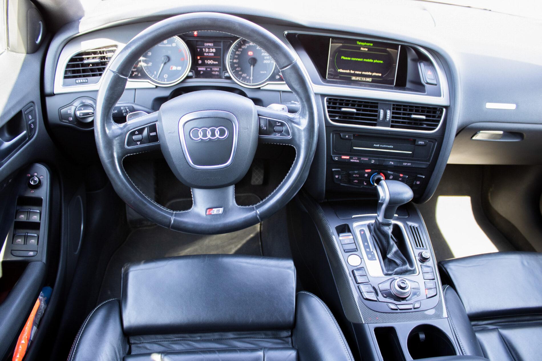2010 AUDI S5, biela kupé, 266 052 km