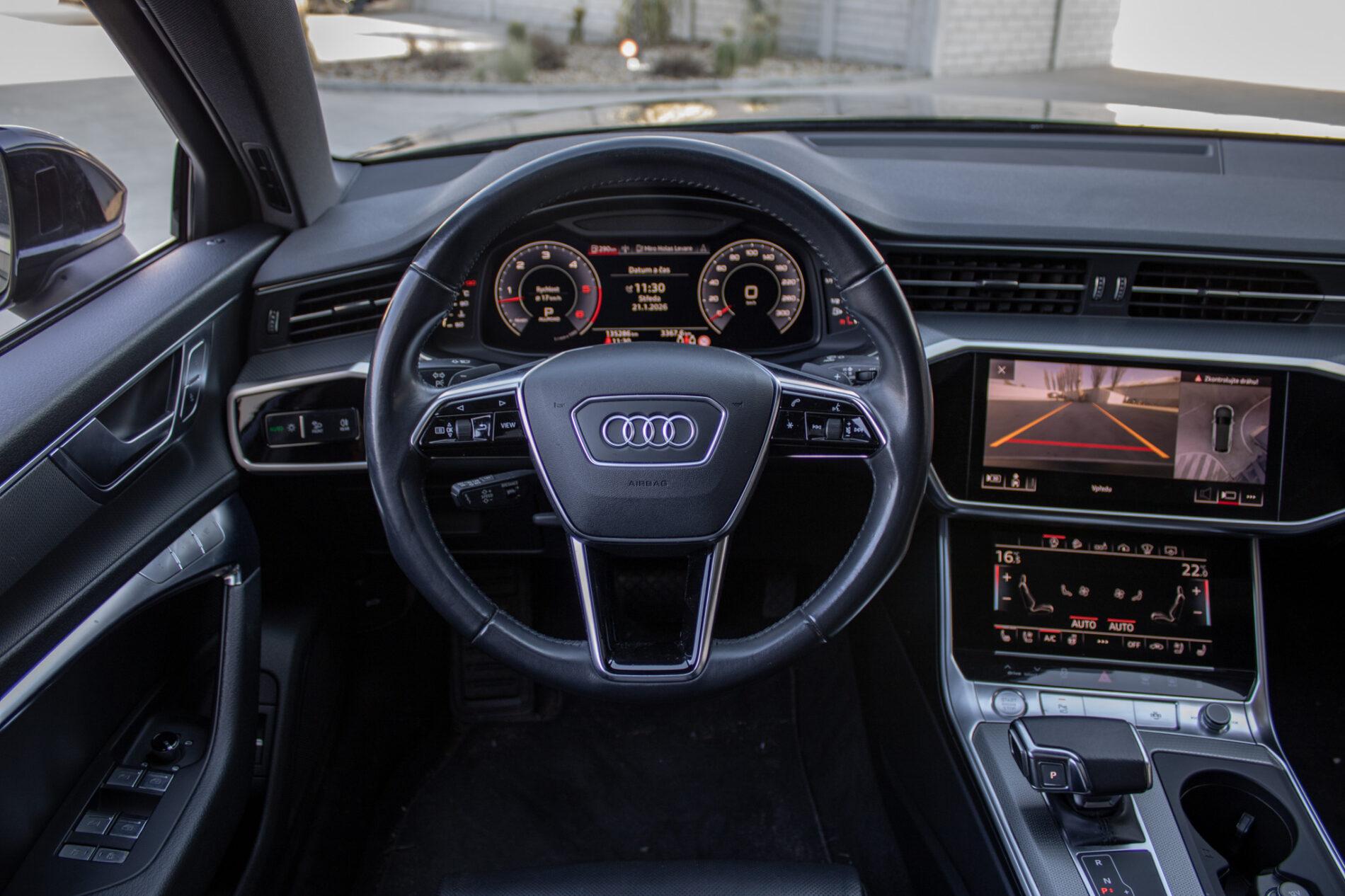 2020 AUDI A6, čierna kombi, 135 286 km