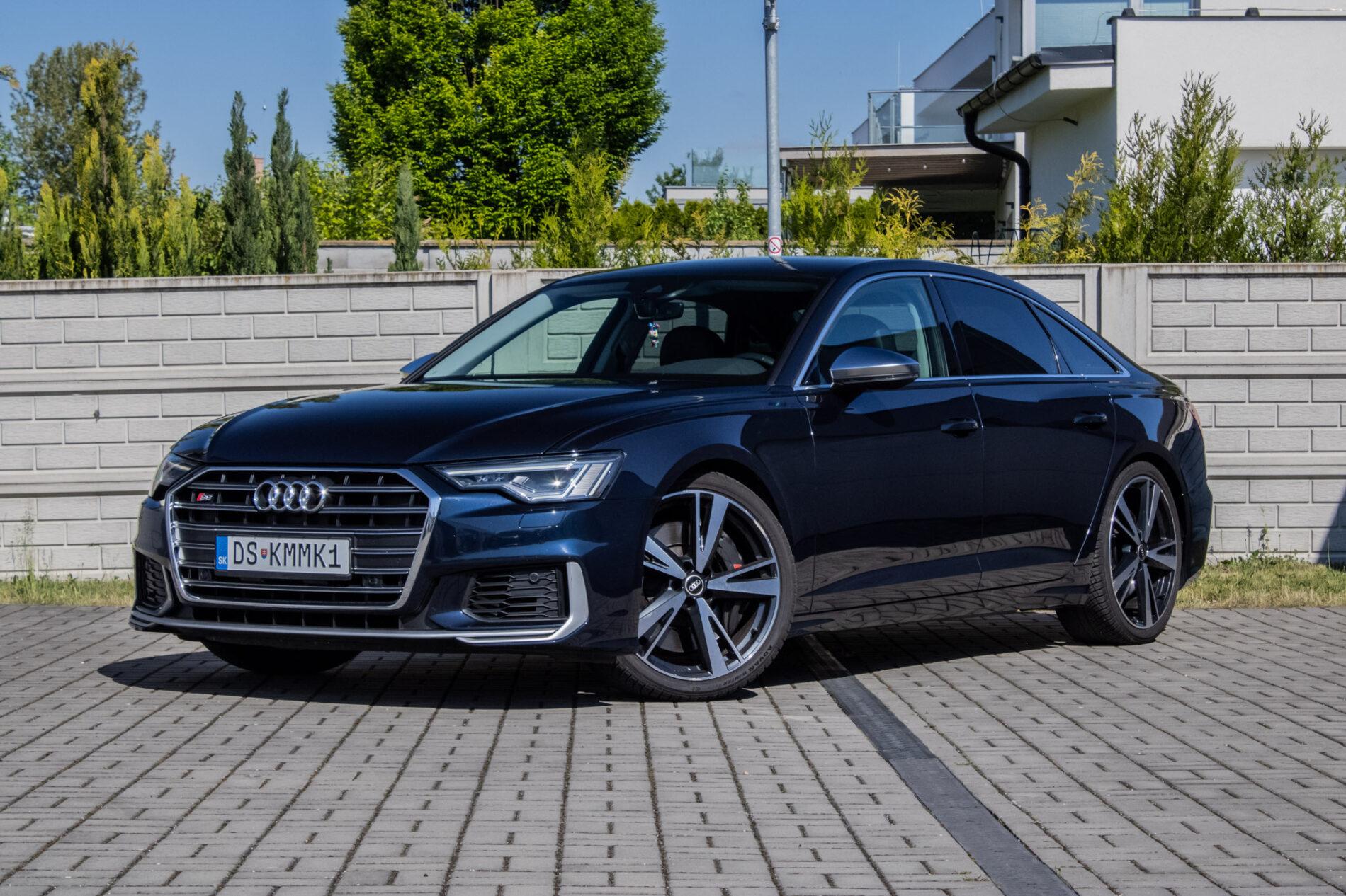 2021 AUDI S6, modrá sedan, 101 997 km