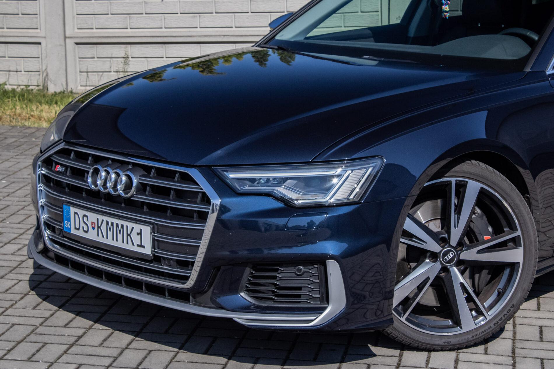 2021 AUDI S6, modrá sedan, 101 997 km