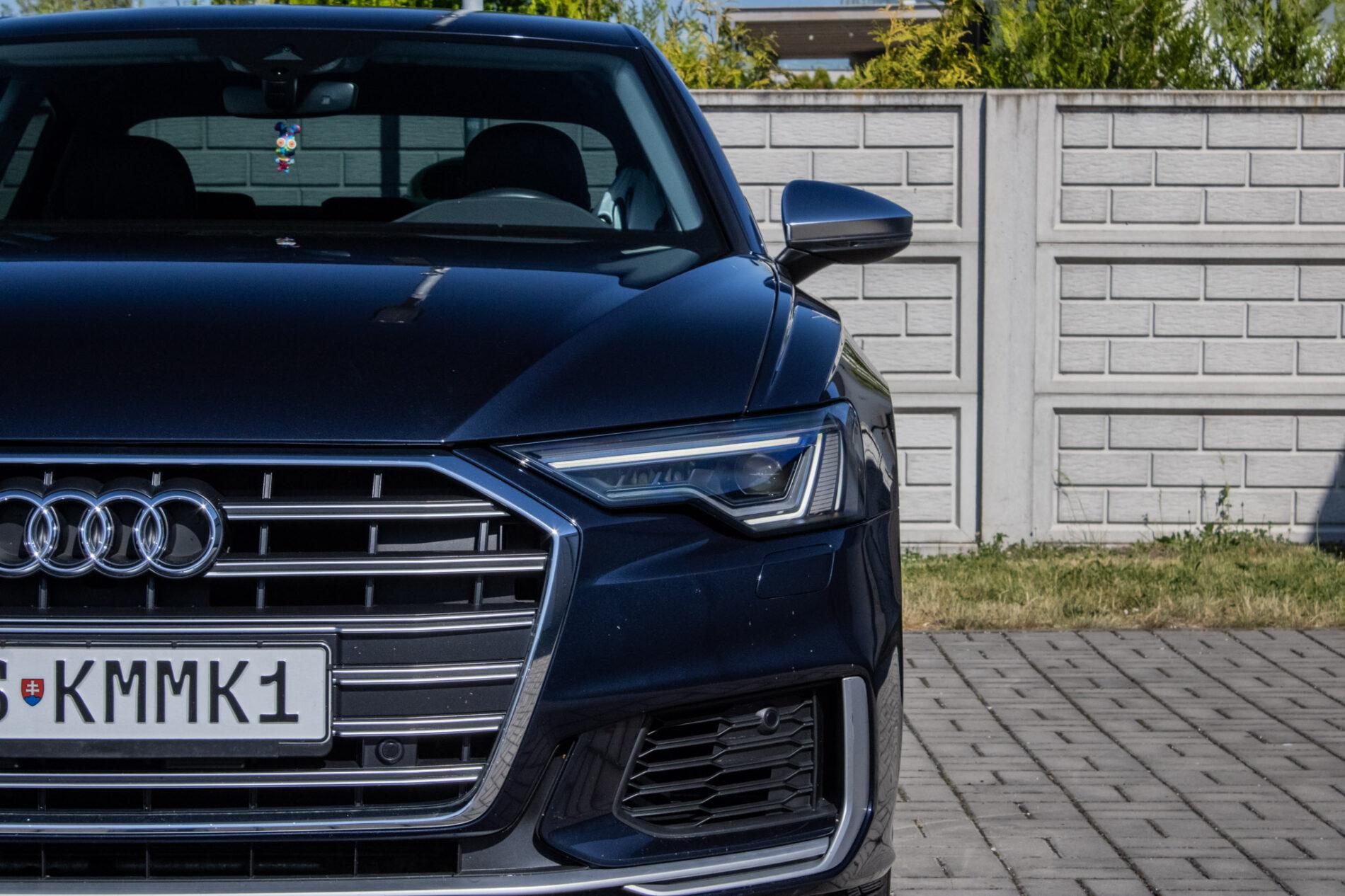 2021 AUDI S6, modrá sedan, 101 997 km