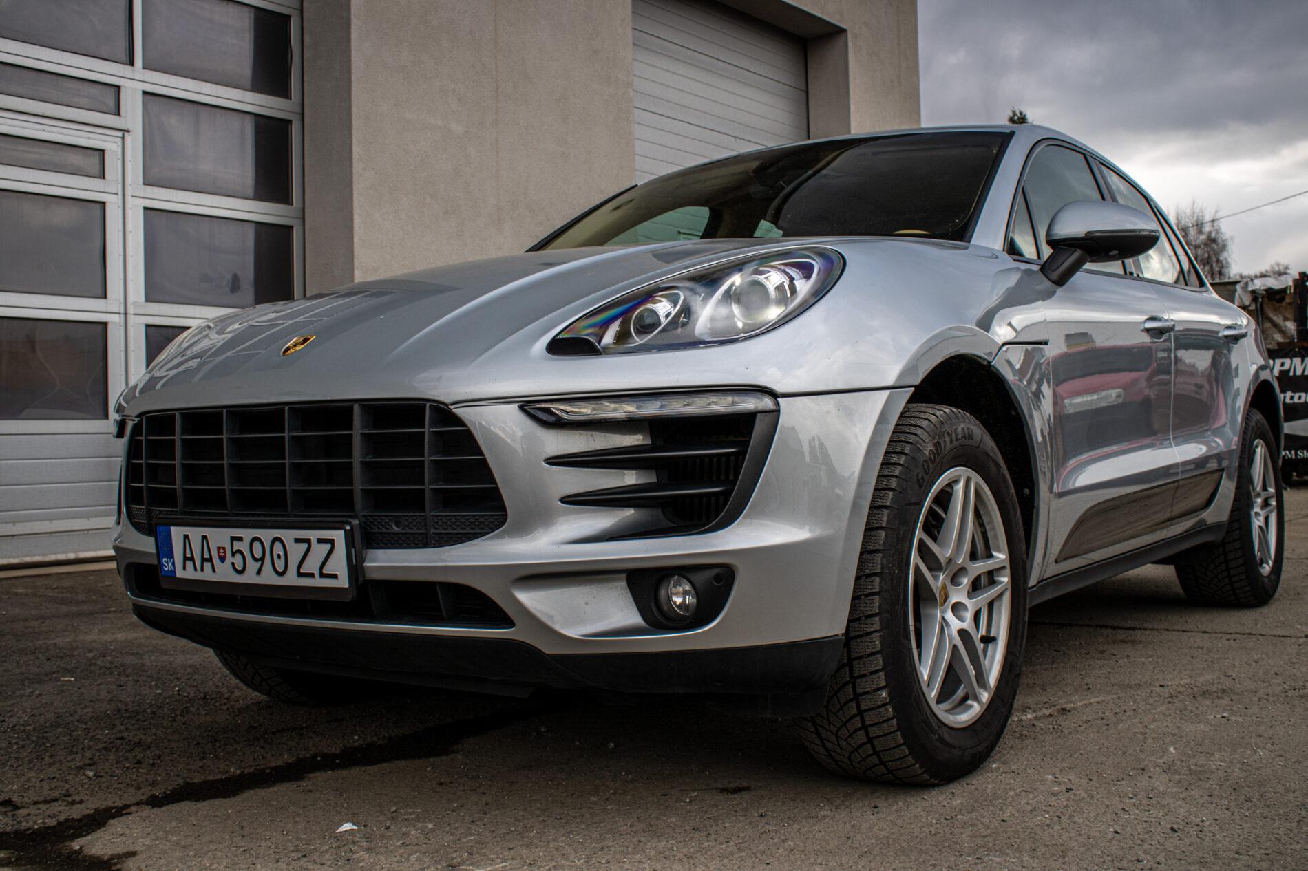 2014 Porsche Macan S, strieborná suv, 125 433 km