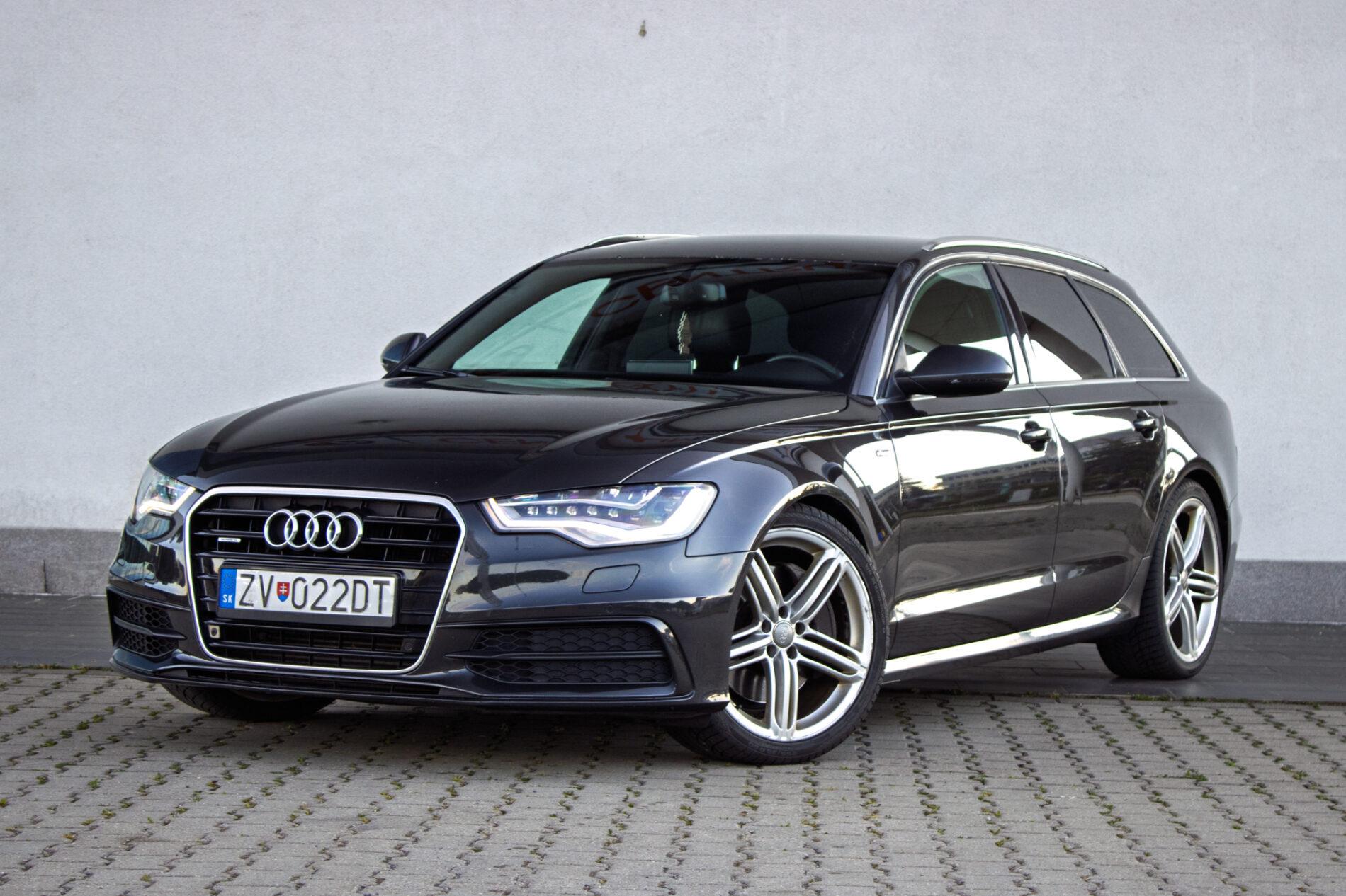 2013 AUDI A6, sivá kombi, 292 886 km