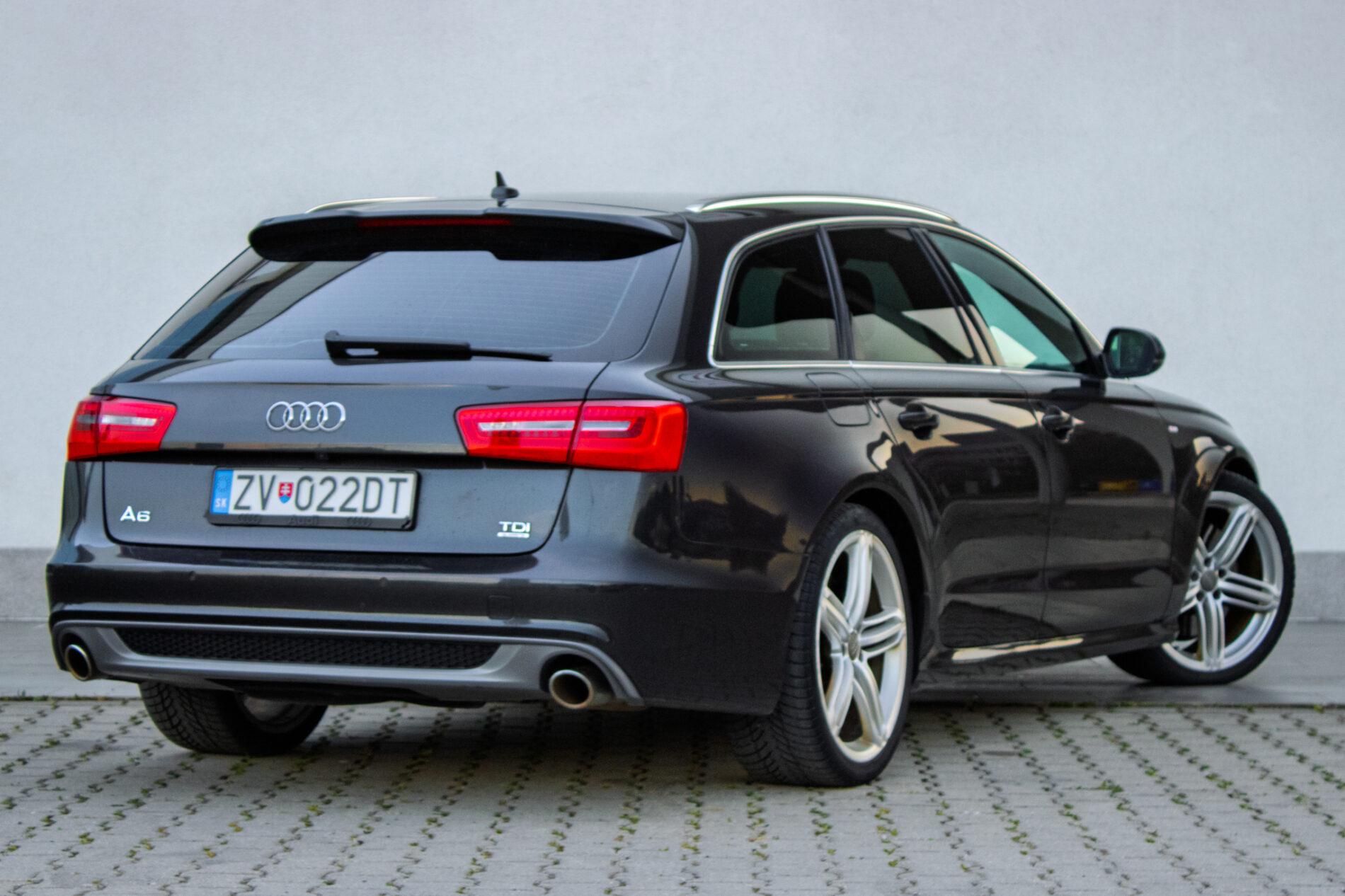 2013 AUDI A6, sivá kombi, 292 886 km