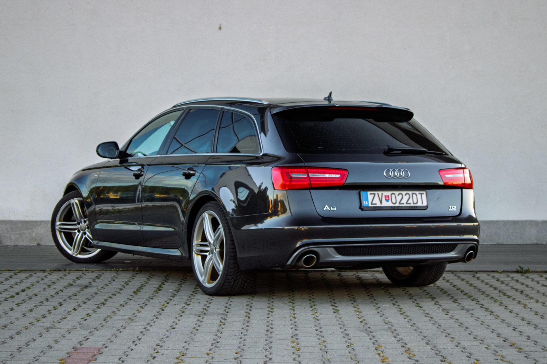 2013 AUDI A6, sivá kombi, 292 886 km