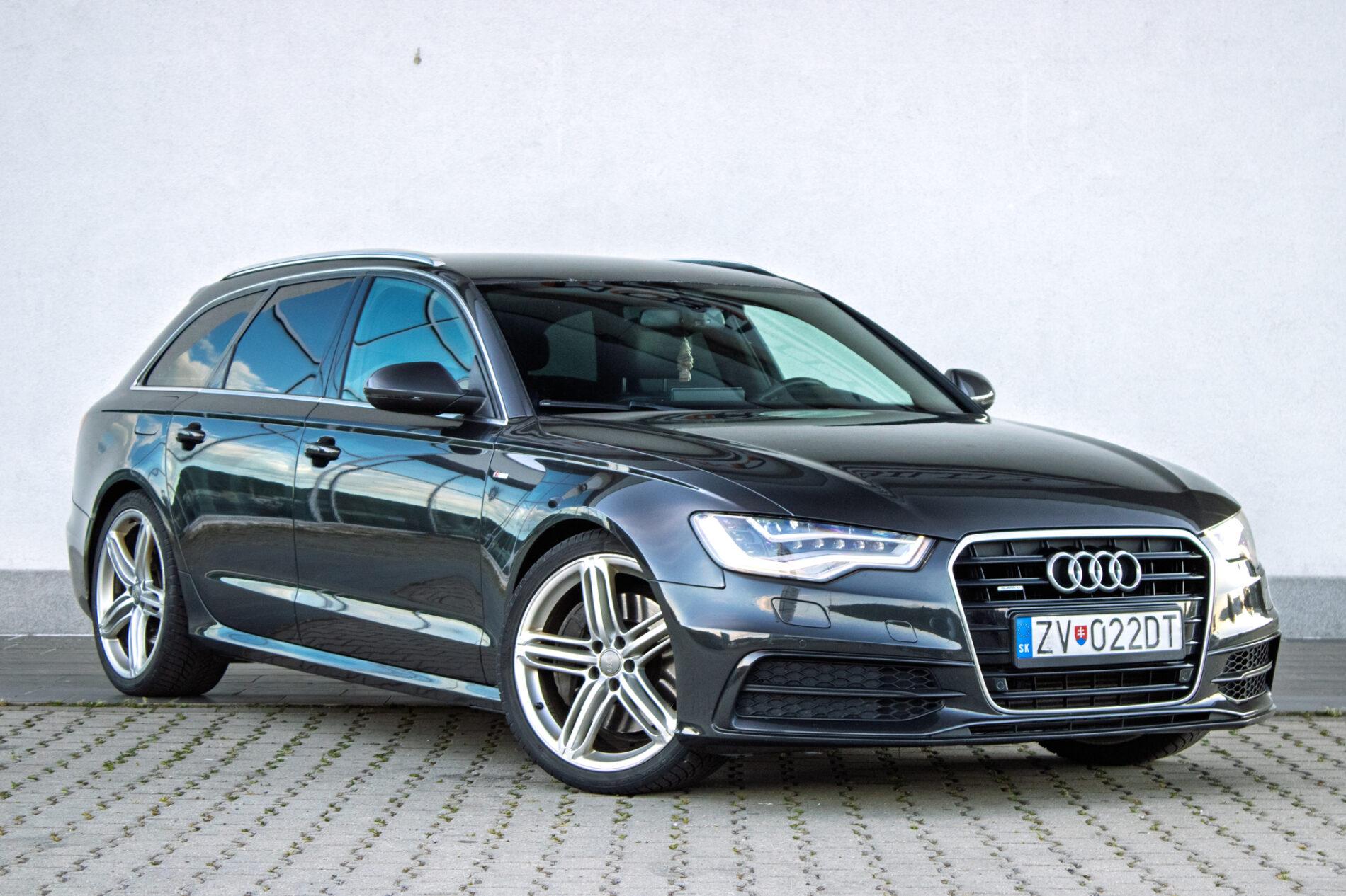 2013 AUDI A6, sivá kombi, 292 886 km
