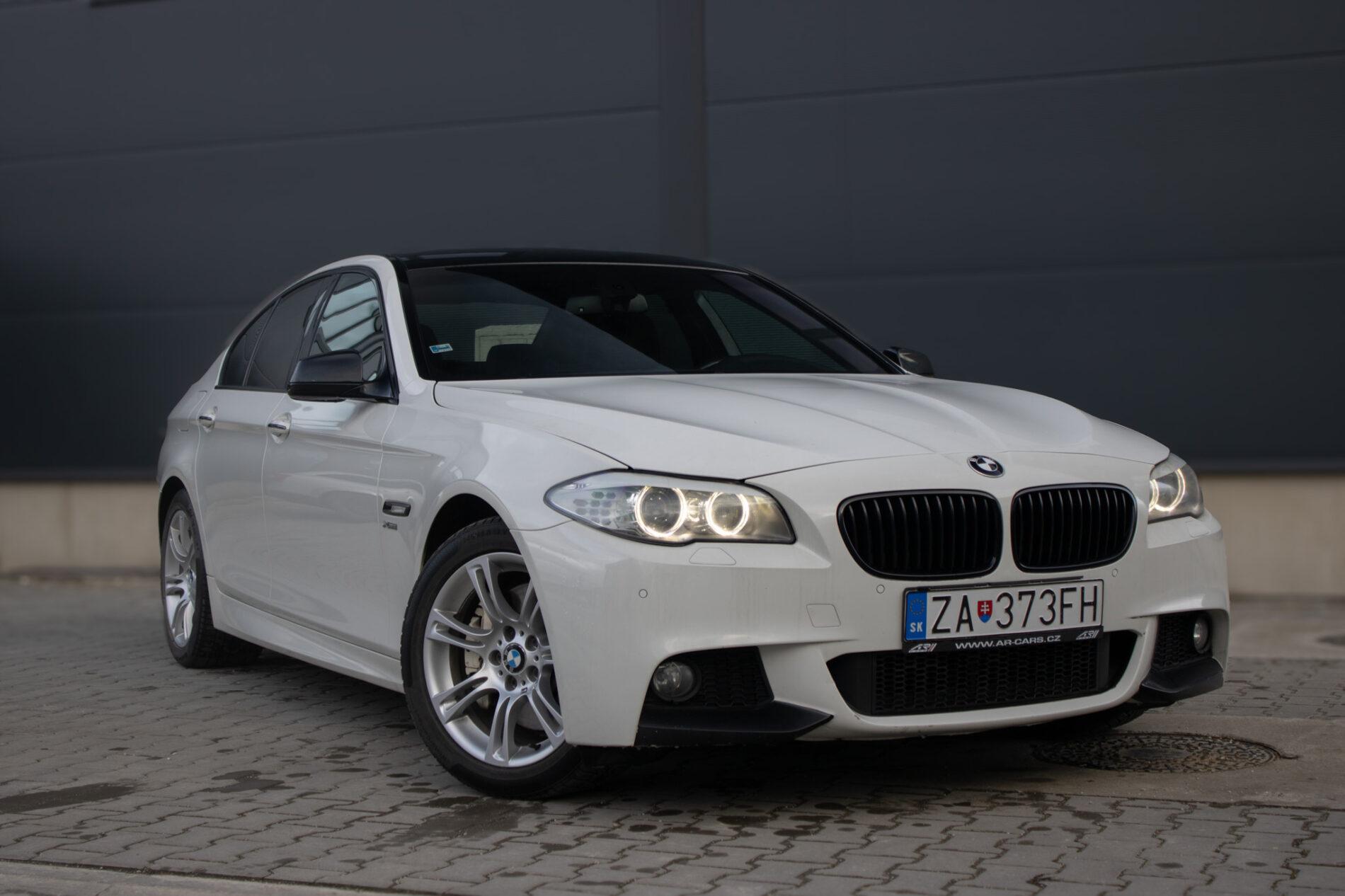 2012 BMW 530d, biela sedan, 254 243 km