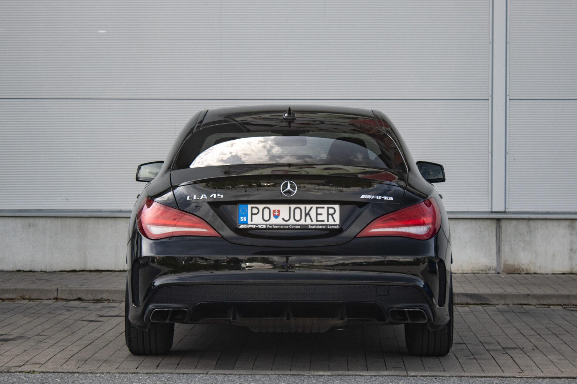 2014 Mercedes-Benz CLA 45 AMG, čierna kupé, 135 120 km
