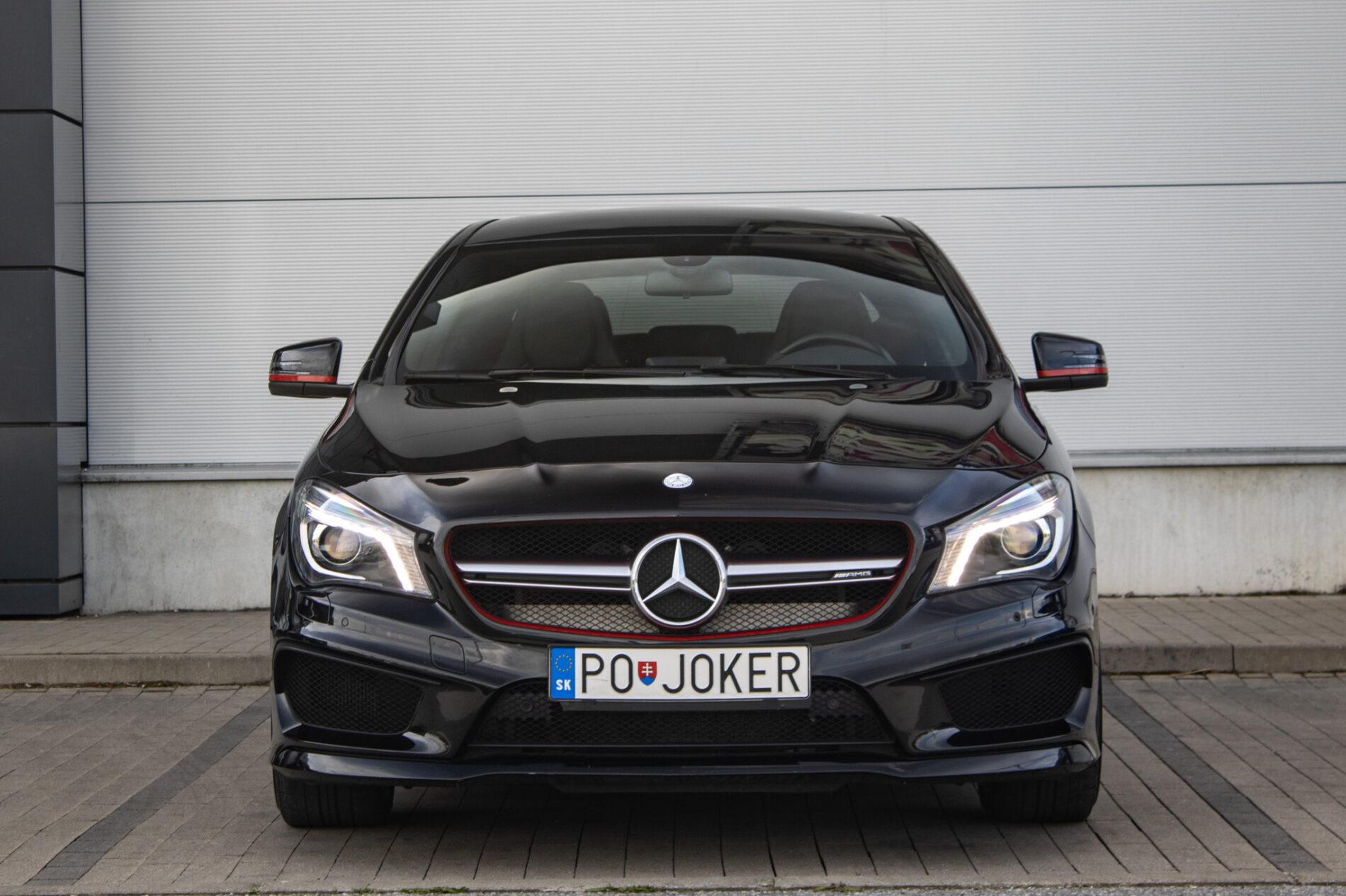 2014 Mercedes-Benz CLA 45 AMG, čierna kupé, 135 120 km