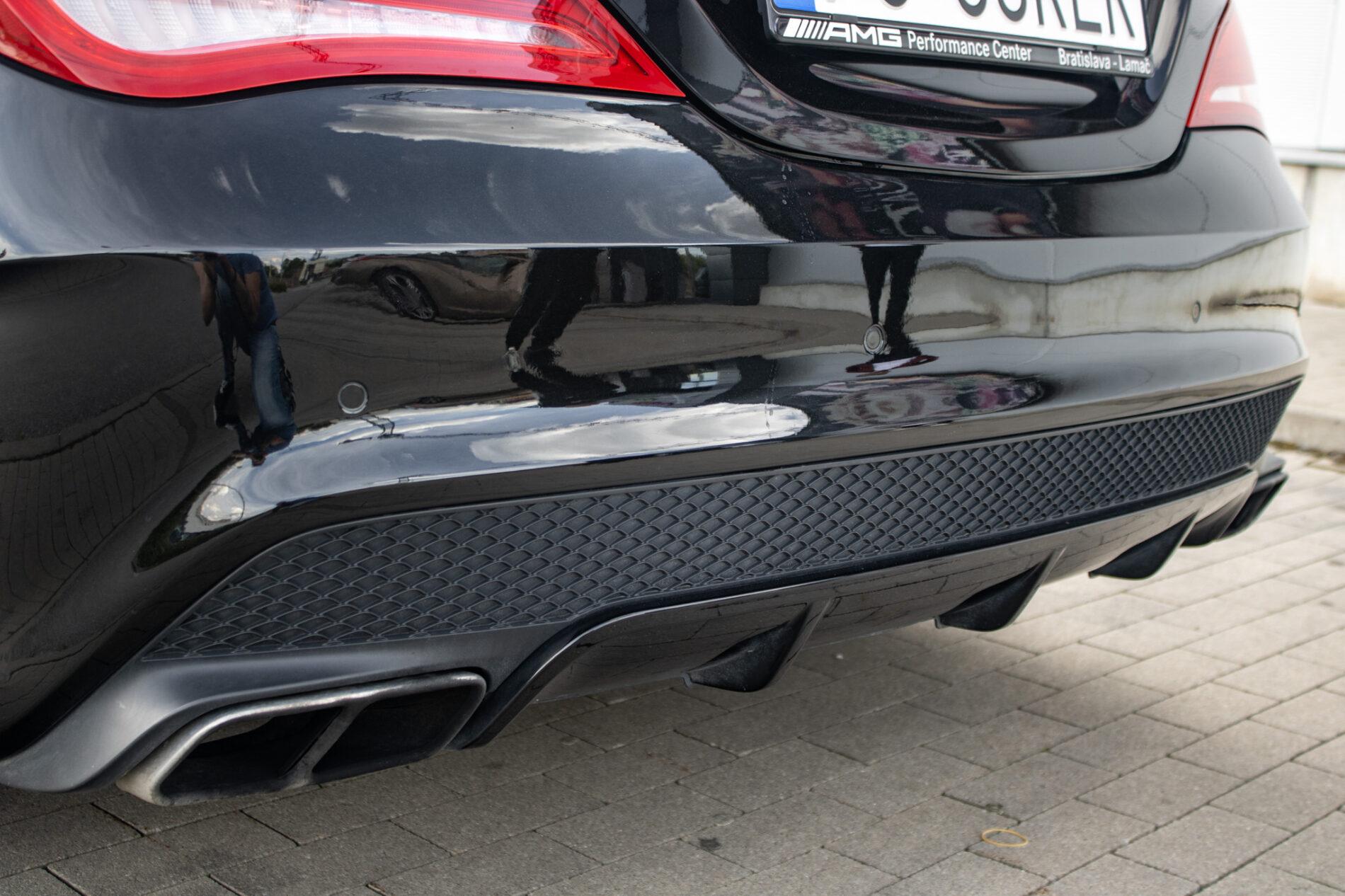 2014 Mercedes-Benz CLA 45 AMG, čierna kupé, 135 120 km