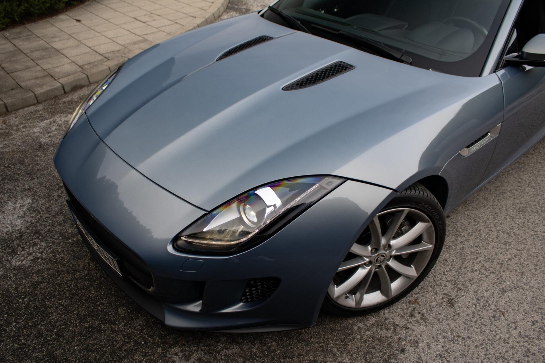 2014 Jaguar F-Type S, sivá kabriolet, 7 398 km