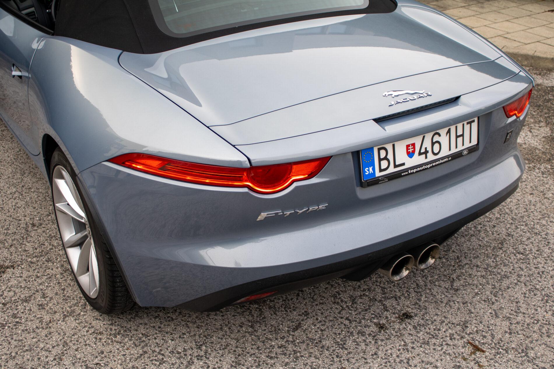 2014 Jaguar F-Type S, sivá kabriolet, 7 398 km