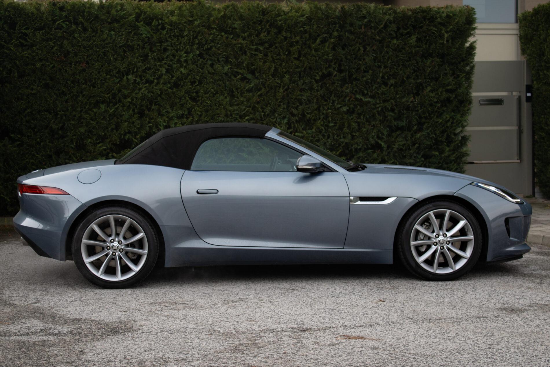 2014 Jaguar F-Type S, sivá kabriolet, 7 398 km