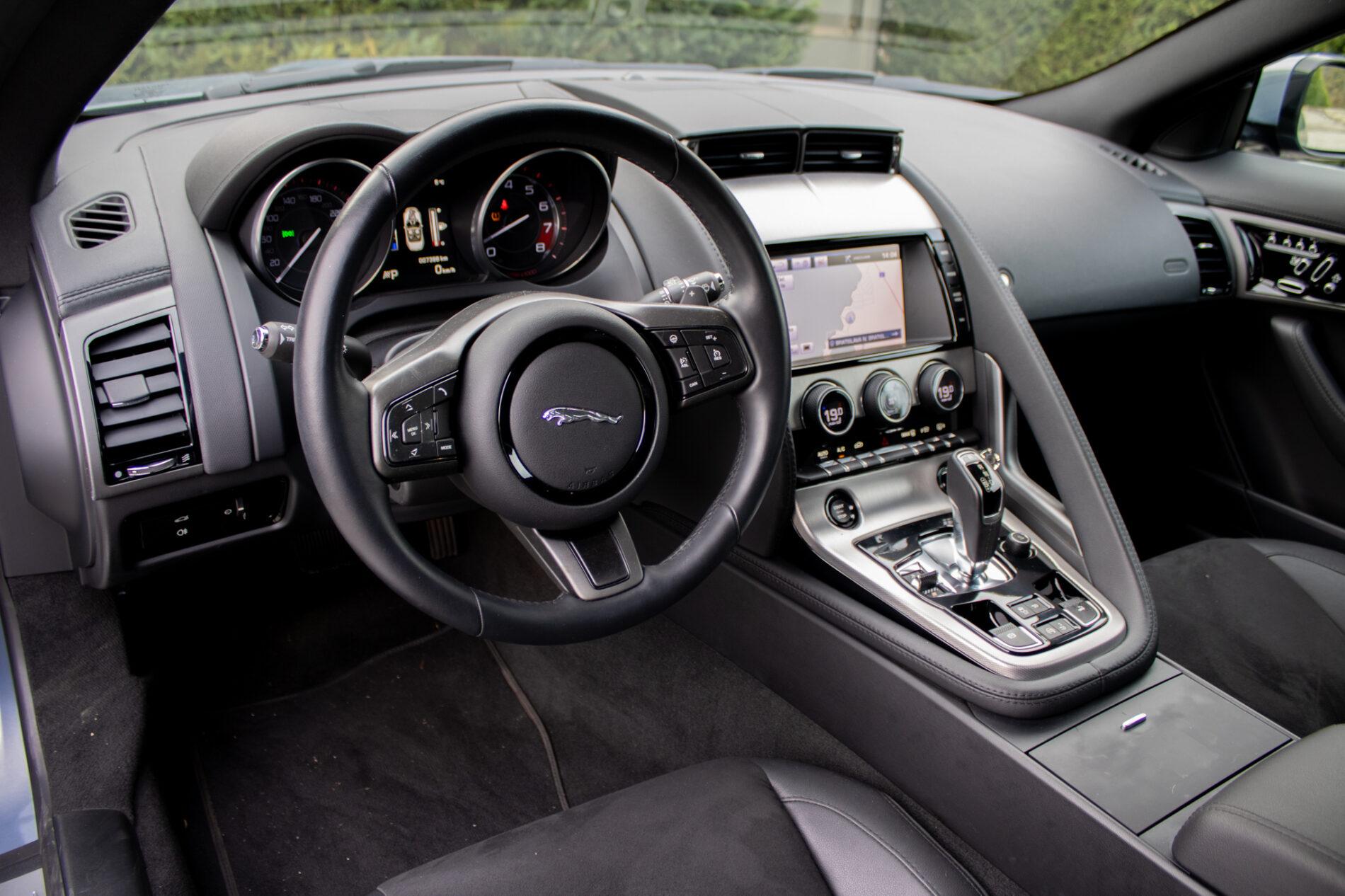 2014 Jaguar F-Type S, sivá kabriolet, 7 398 km