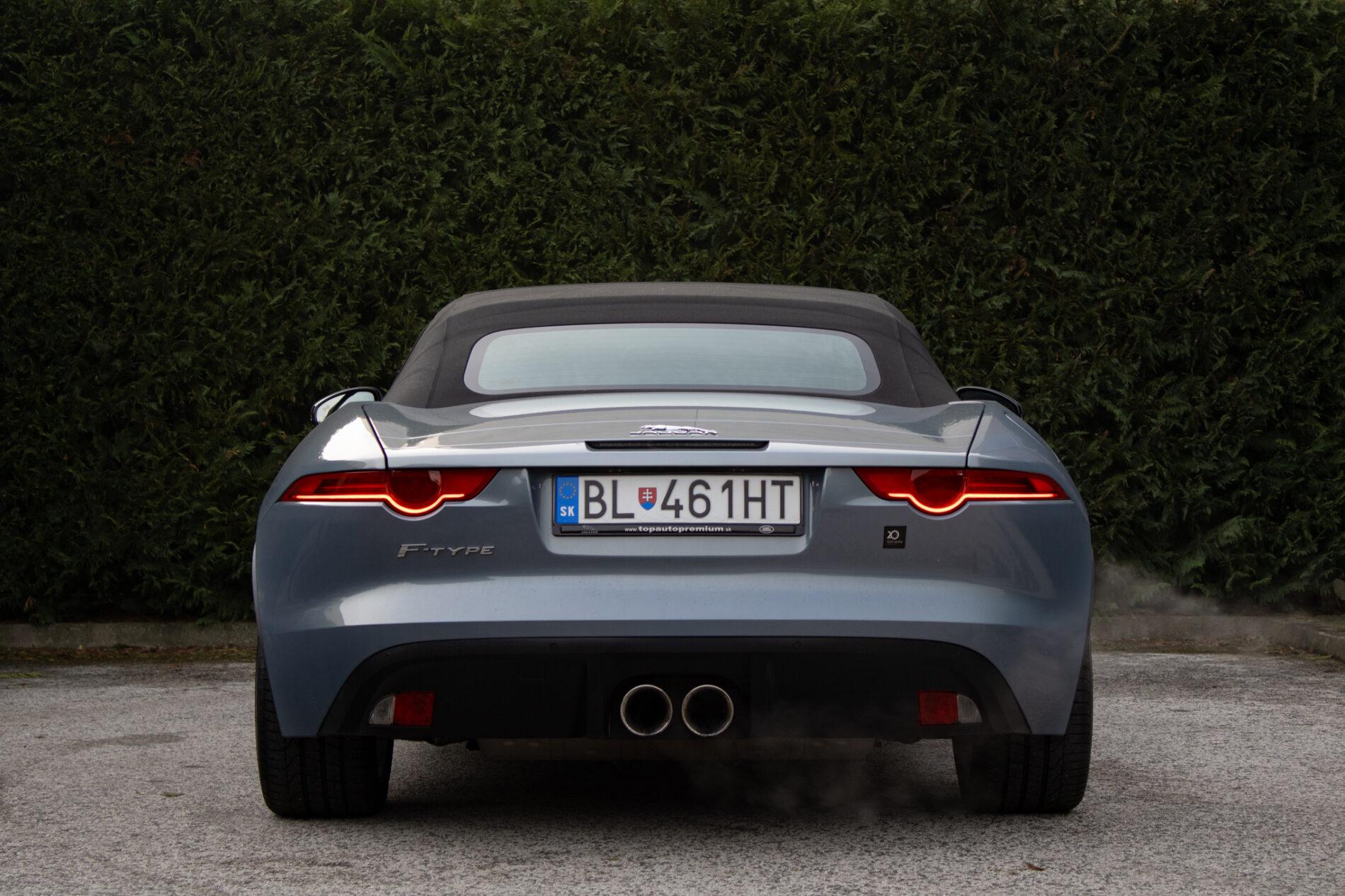 2014 Jaguar F-Type S, sivá kabriolet, 7 398 km