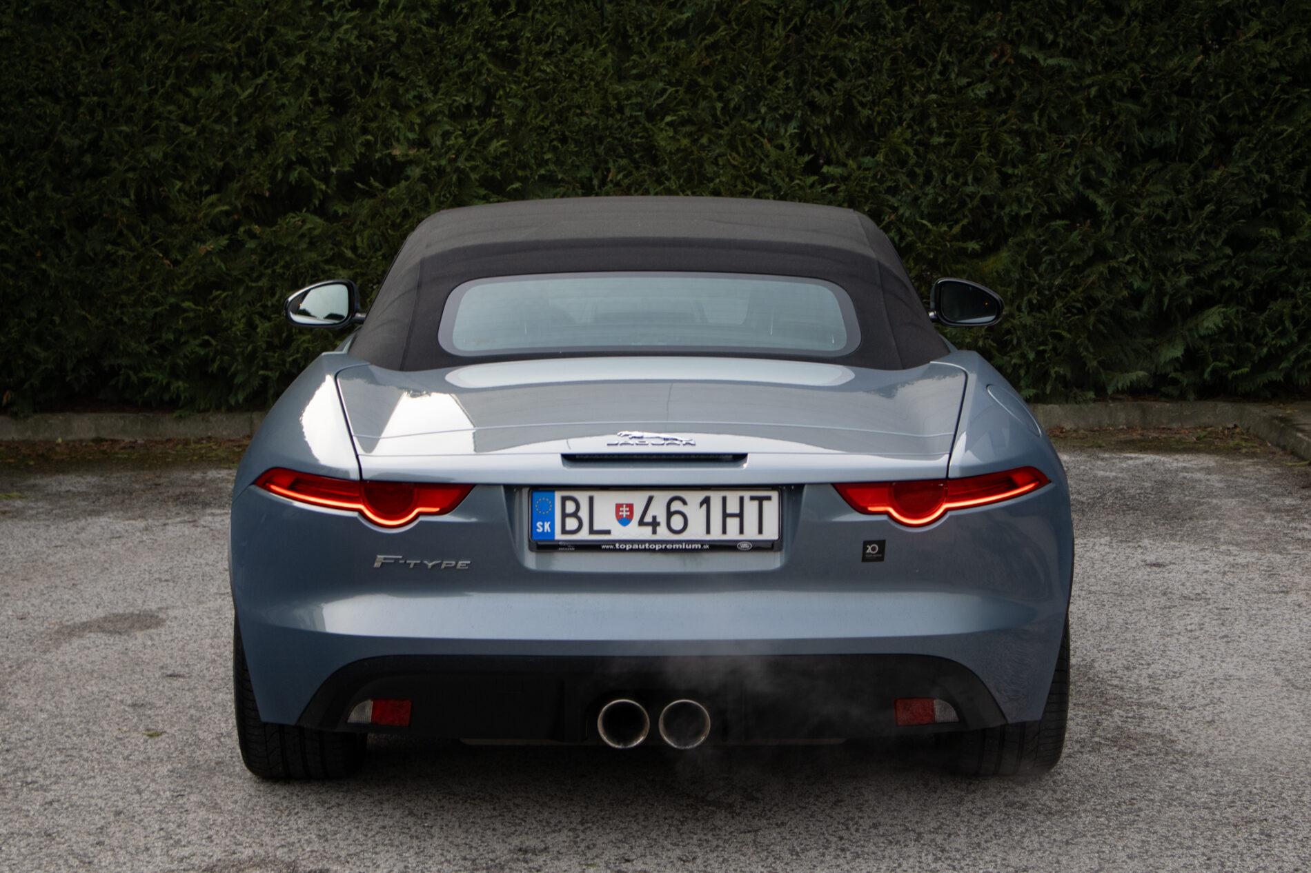 2014 Jaguar F-Type S, sivá kabriolet, 7 398 km