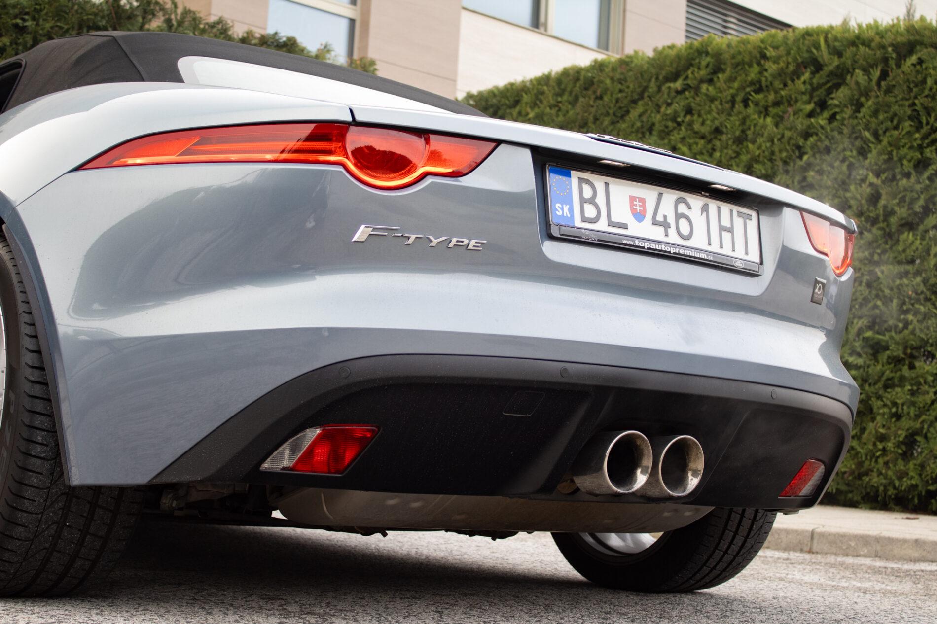 2014 Jaguar F-Type S, sivá kabriolet, 7 398 km