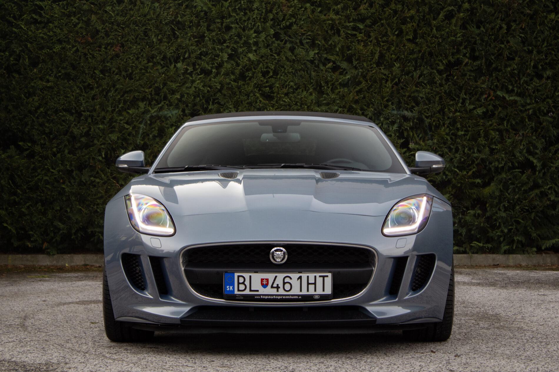 2014 Jaguar F-Type S, sivá kabriolet, 7 398 km
