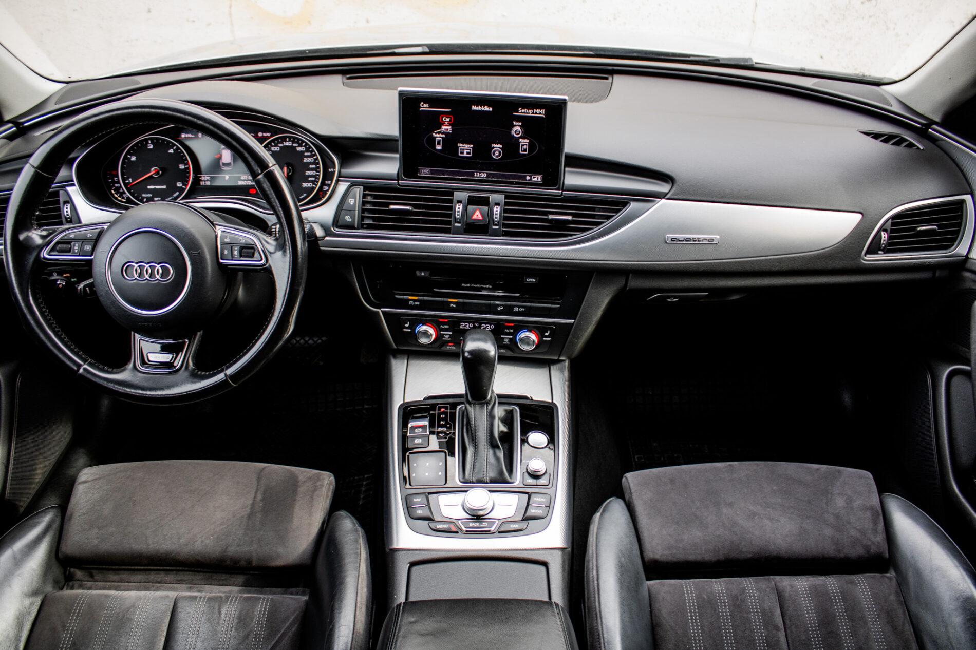 2015 AUDI A6, strieborná kombi, 305 272 km
