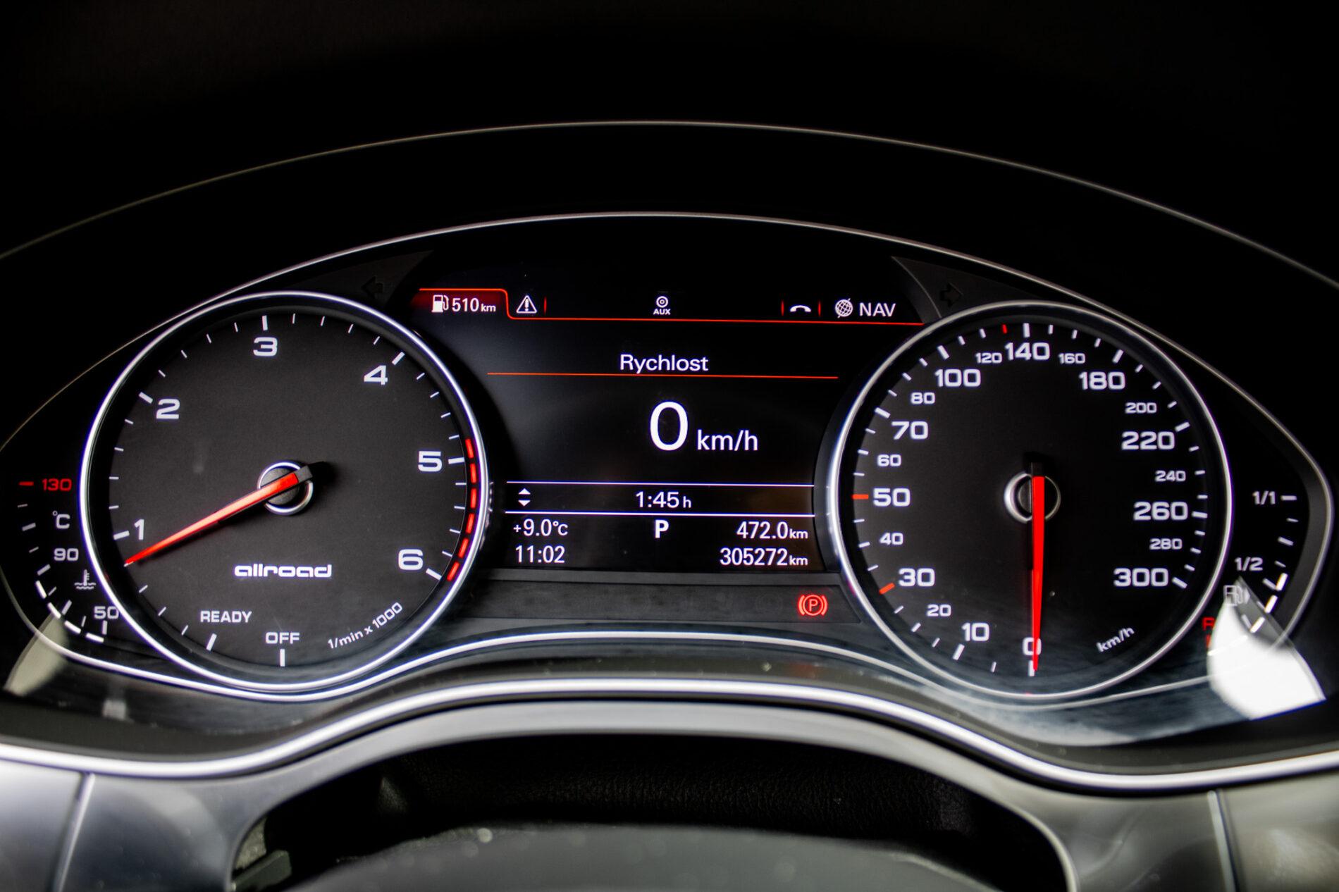 2015 AUDI A6, strieborná kombi, 305 272 km