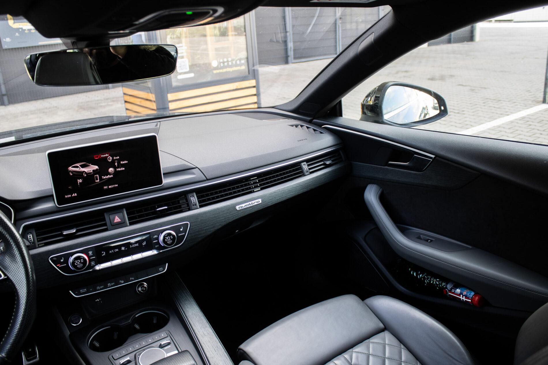 2018 AUDI A5, čierna, 139 011 km