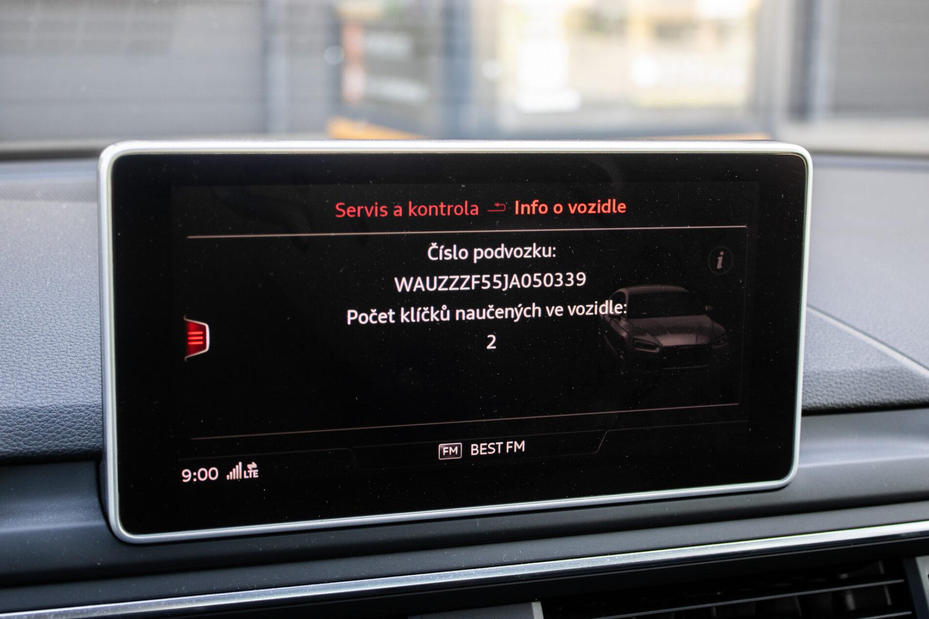 2018 AUDI A5, čierna, 139 011 km