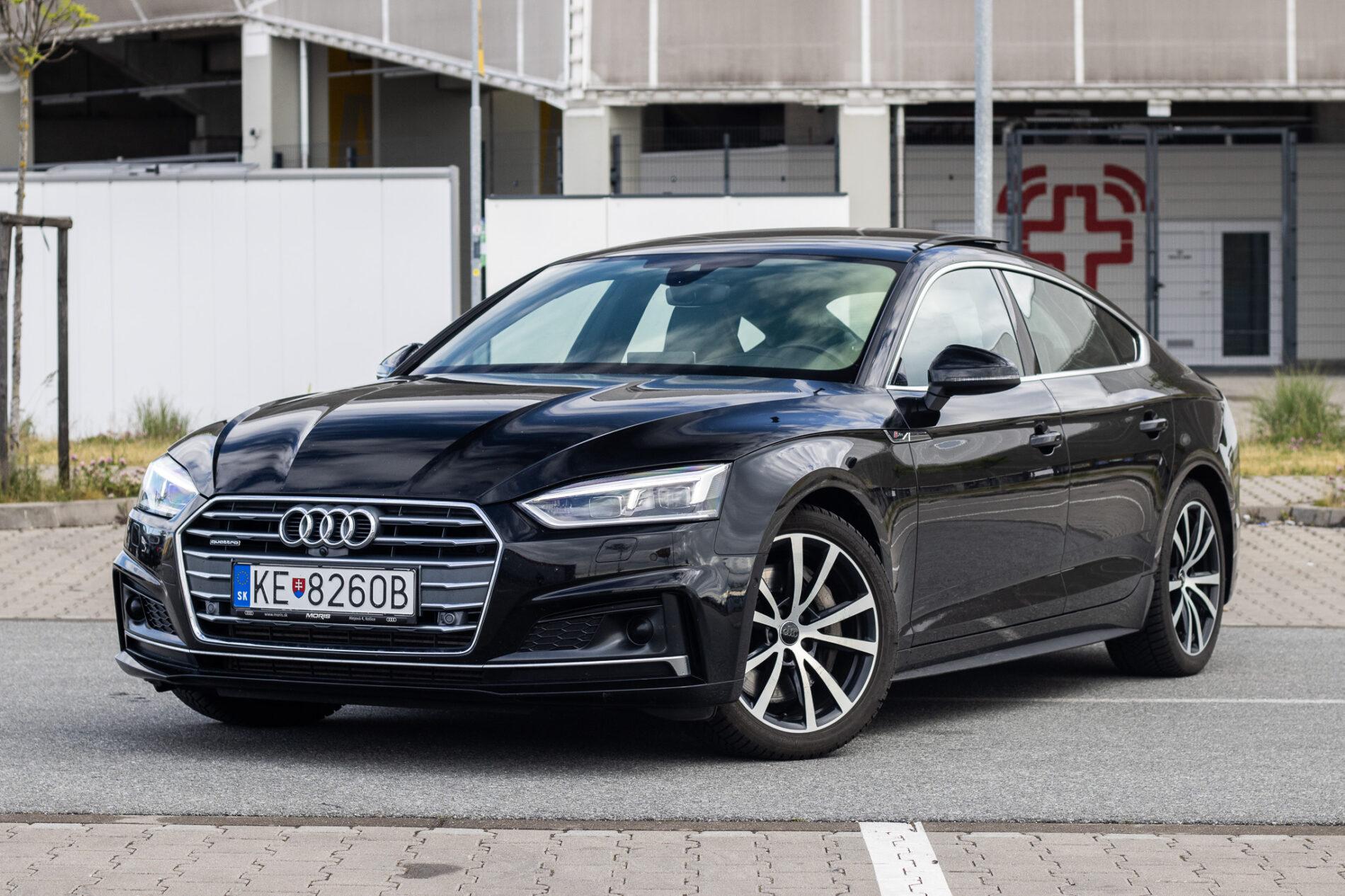 2018 AUDI A5, čierna, 139 011 km