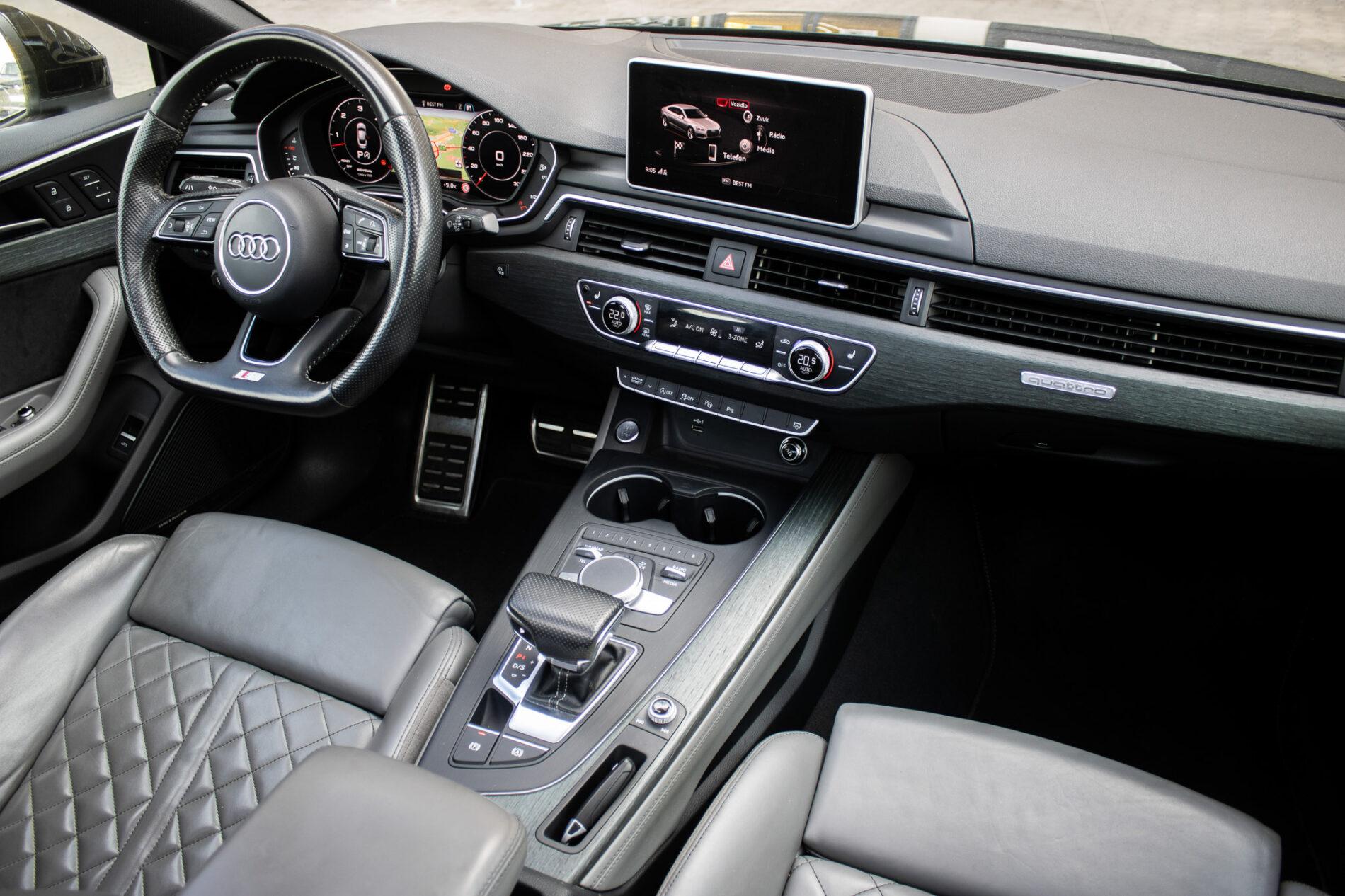 2018 AUDI A5, čierna, 139 011 km