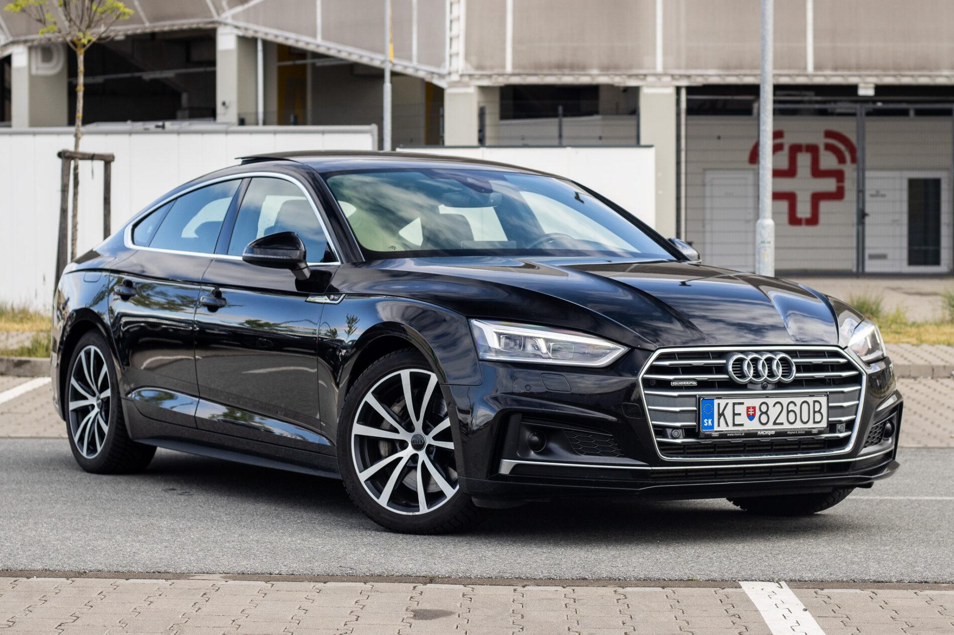 2018 AUDI A5, čierna, 139 011 km