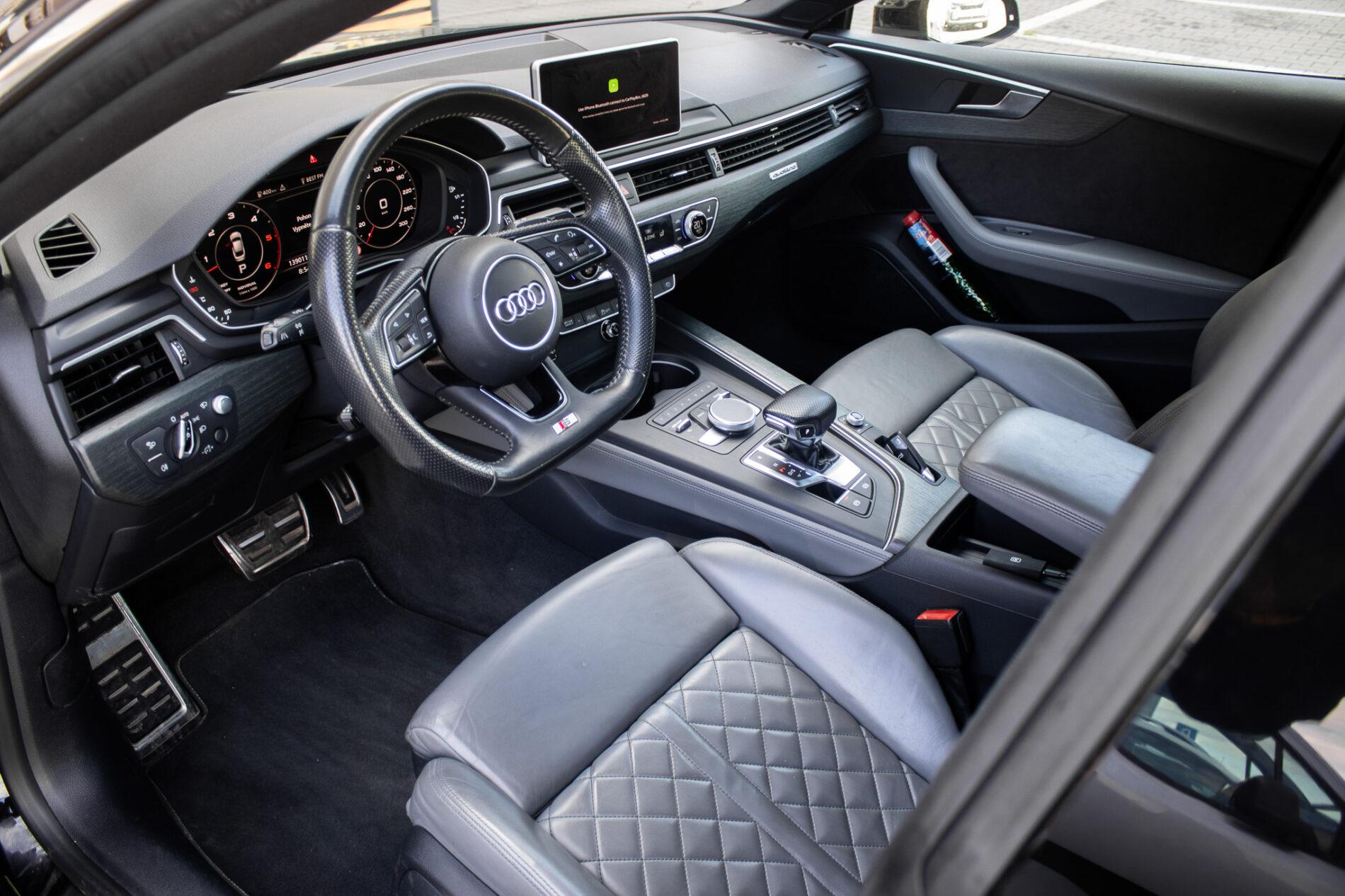 2018 AUDI A5, čierna, 139 011 km