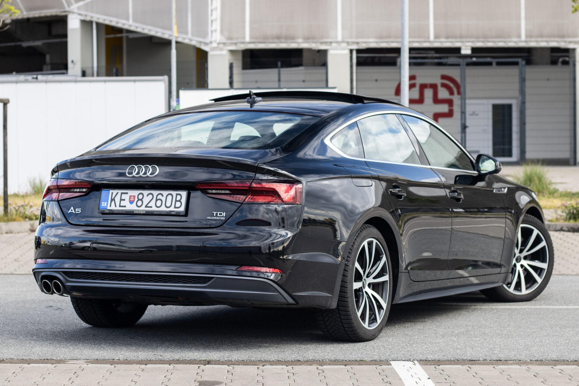 2018 AUDI A5, čierna, 139 011 km